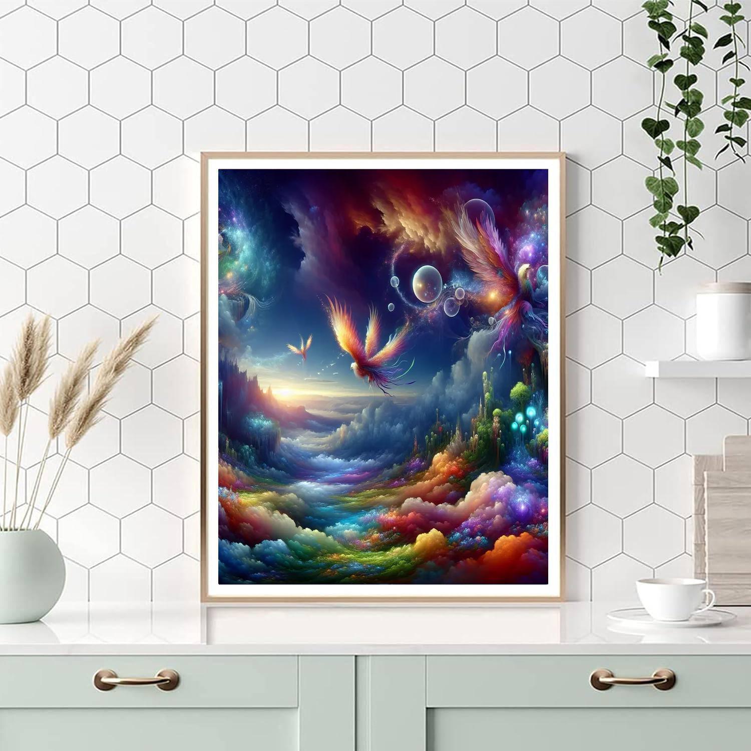 Fantasy Enchanted Realm Paint By Color