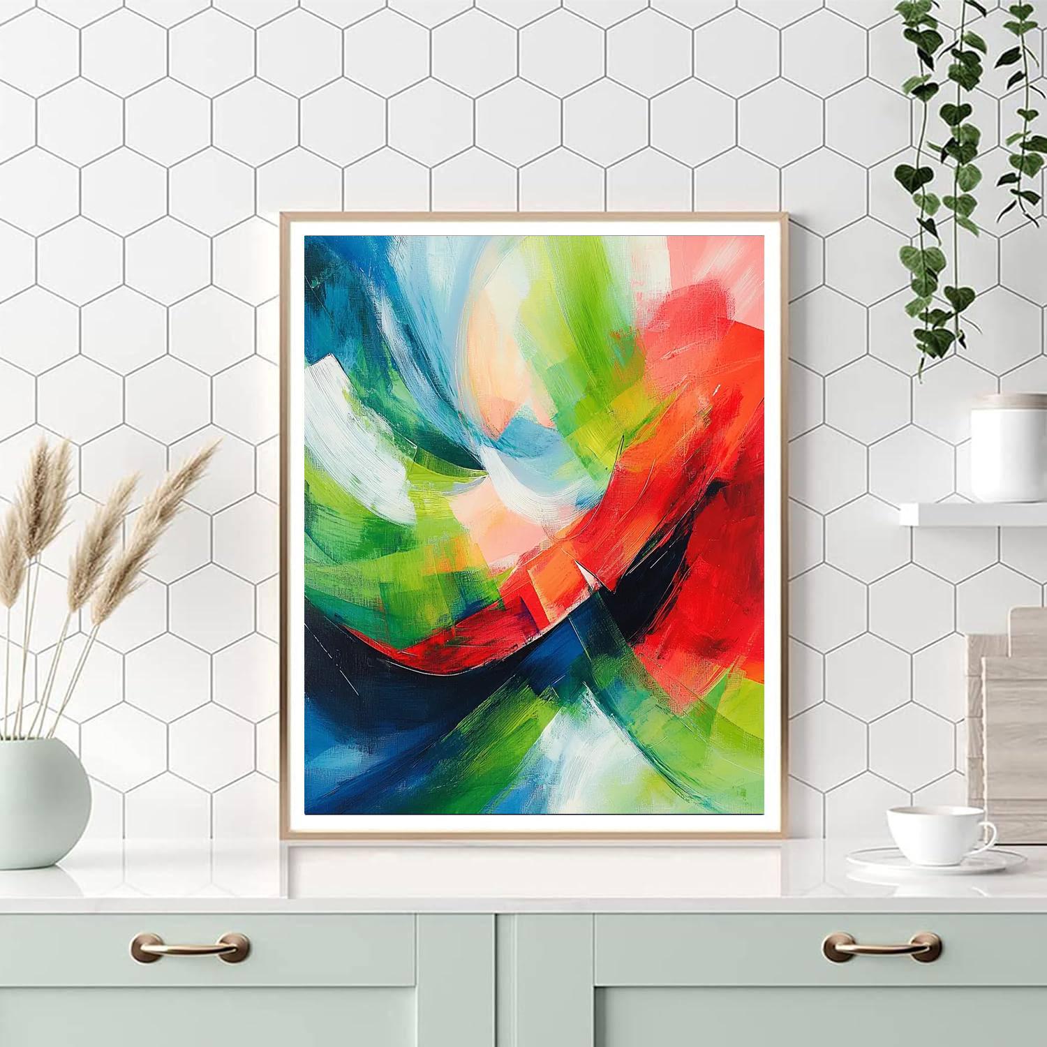 Paul Cézanne Inspired Dynamic Essence  Paint By Numbers Kits