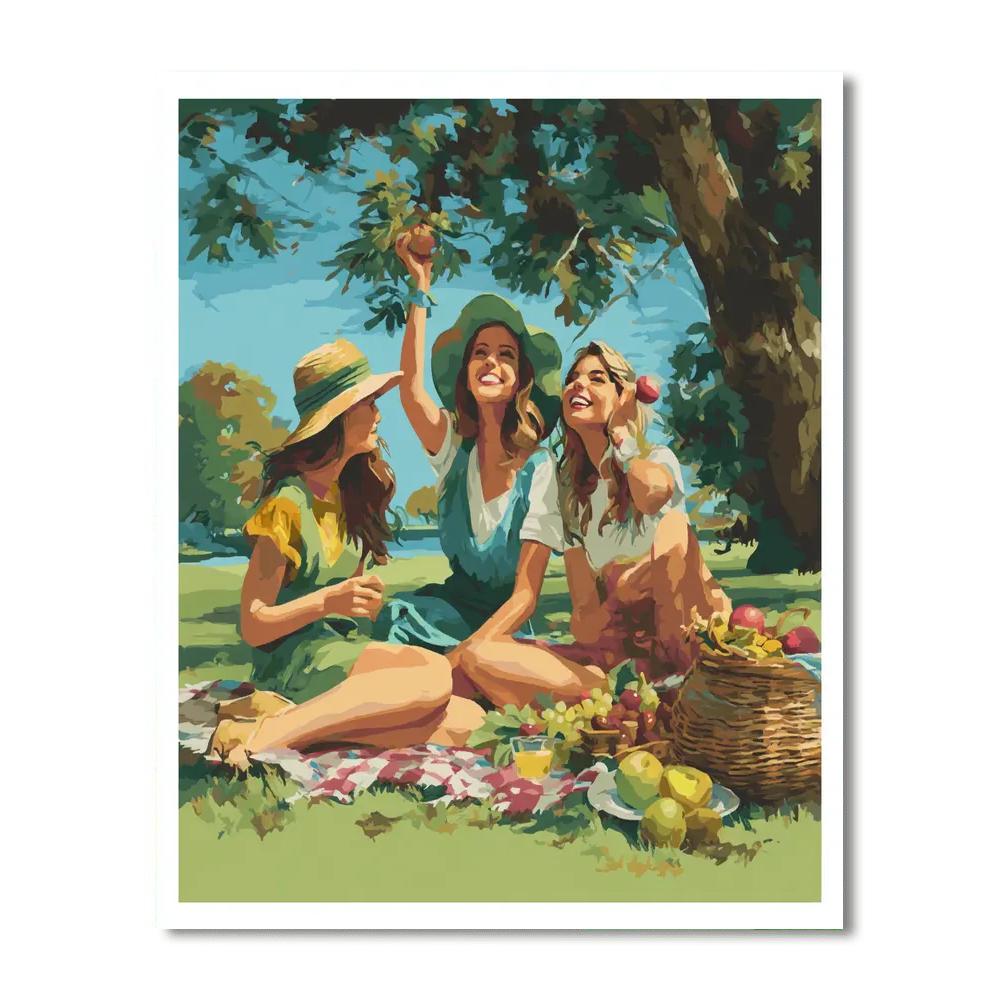 The Bond Of Friendship Numbered Painting Kits