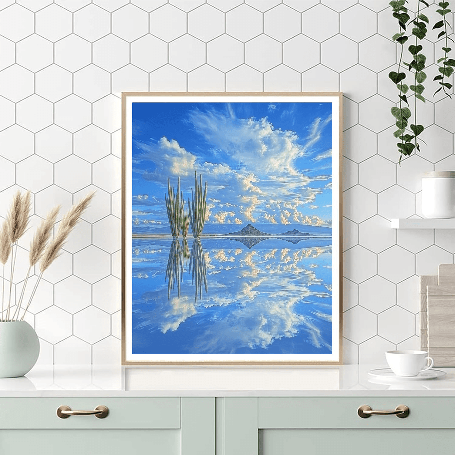 Salt Flats Of Uyuni - Bolivia Numbered Painting Kits