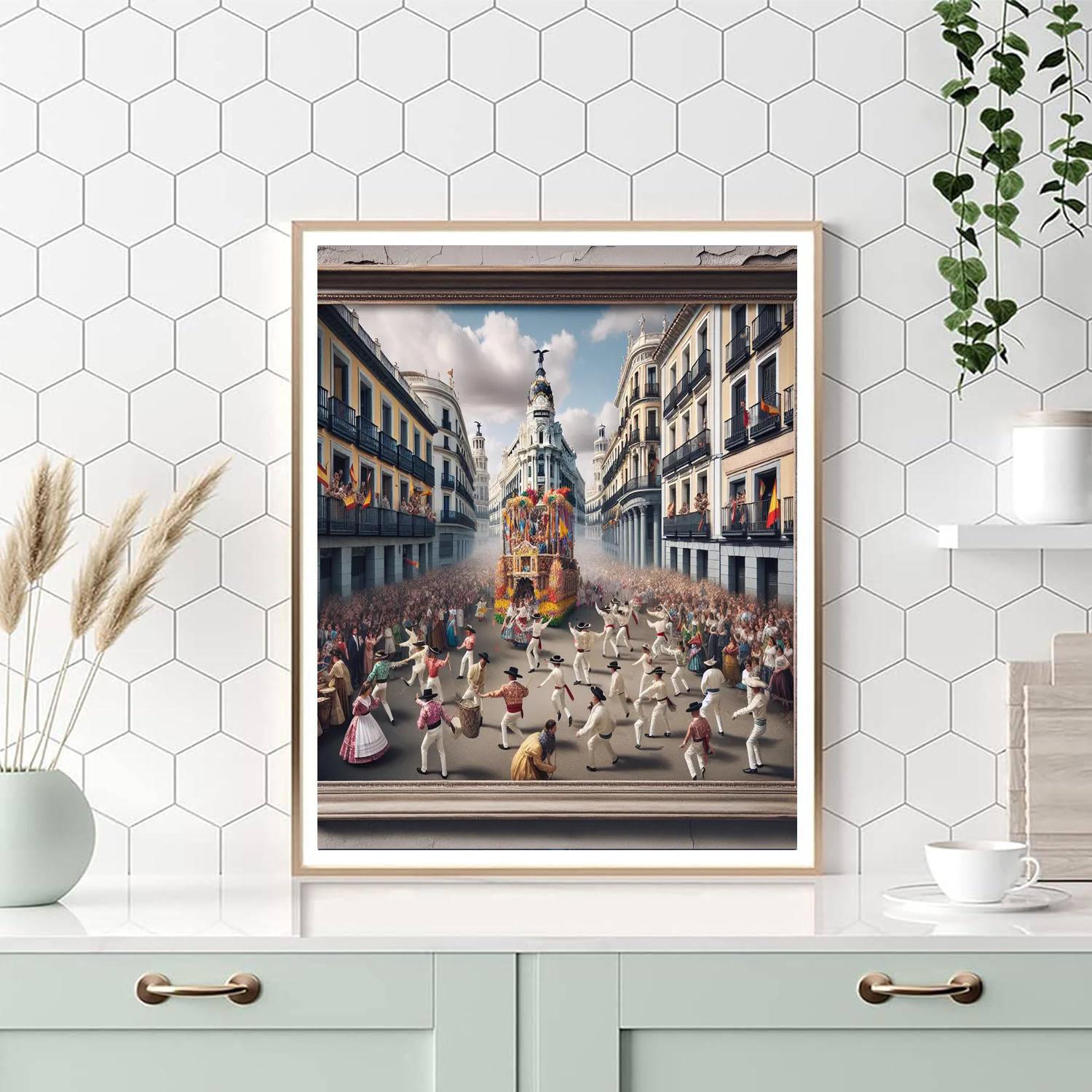 San Isidro Festival - Spain Painting By Numbers Kit