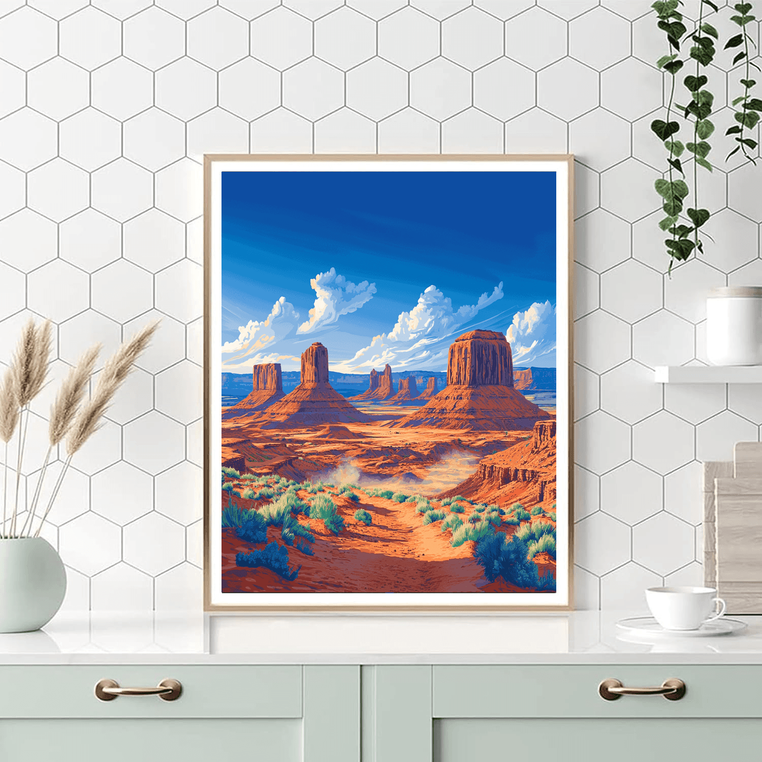 Monument Valley - Arizona, Usa DIY Paint By Numbers