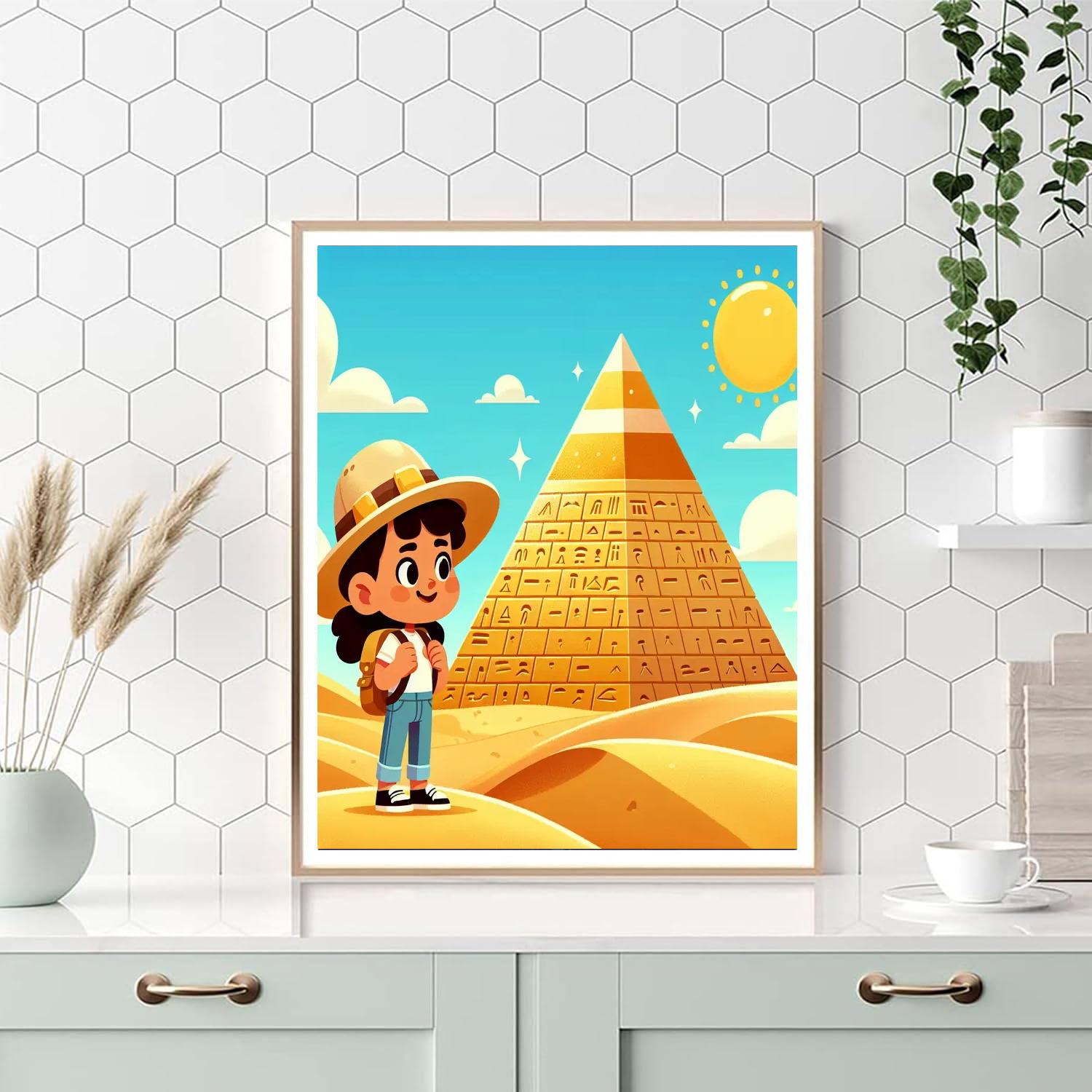 Enigmatic Egyptian Expedition Paint By Numbers