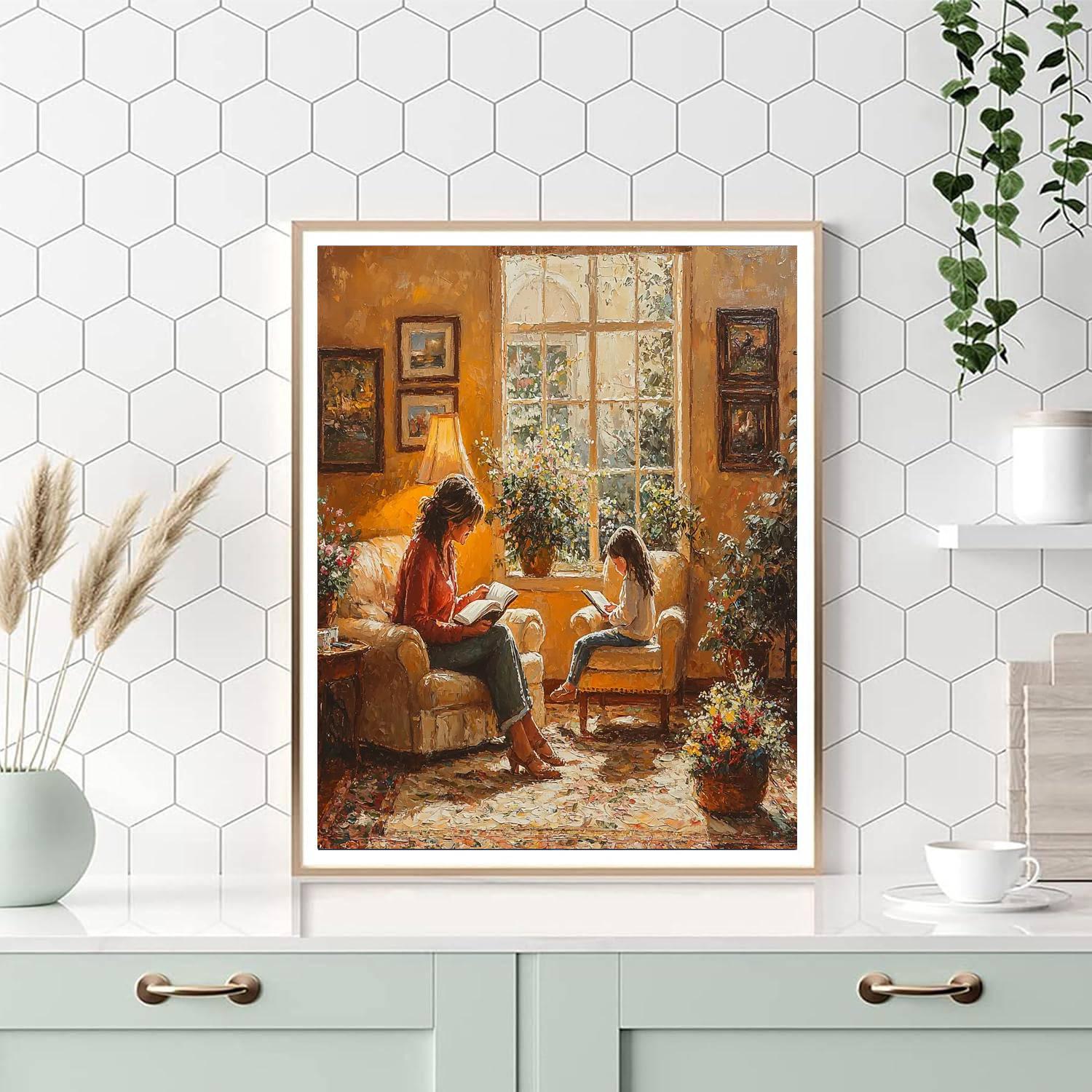 A Mother's Tender Care Paint By Numbers Kits