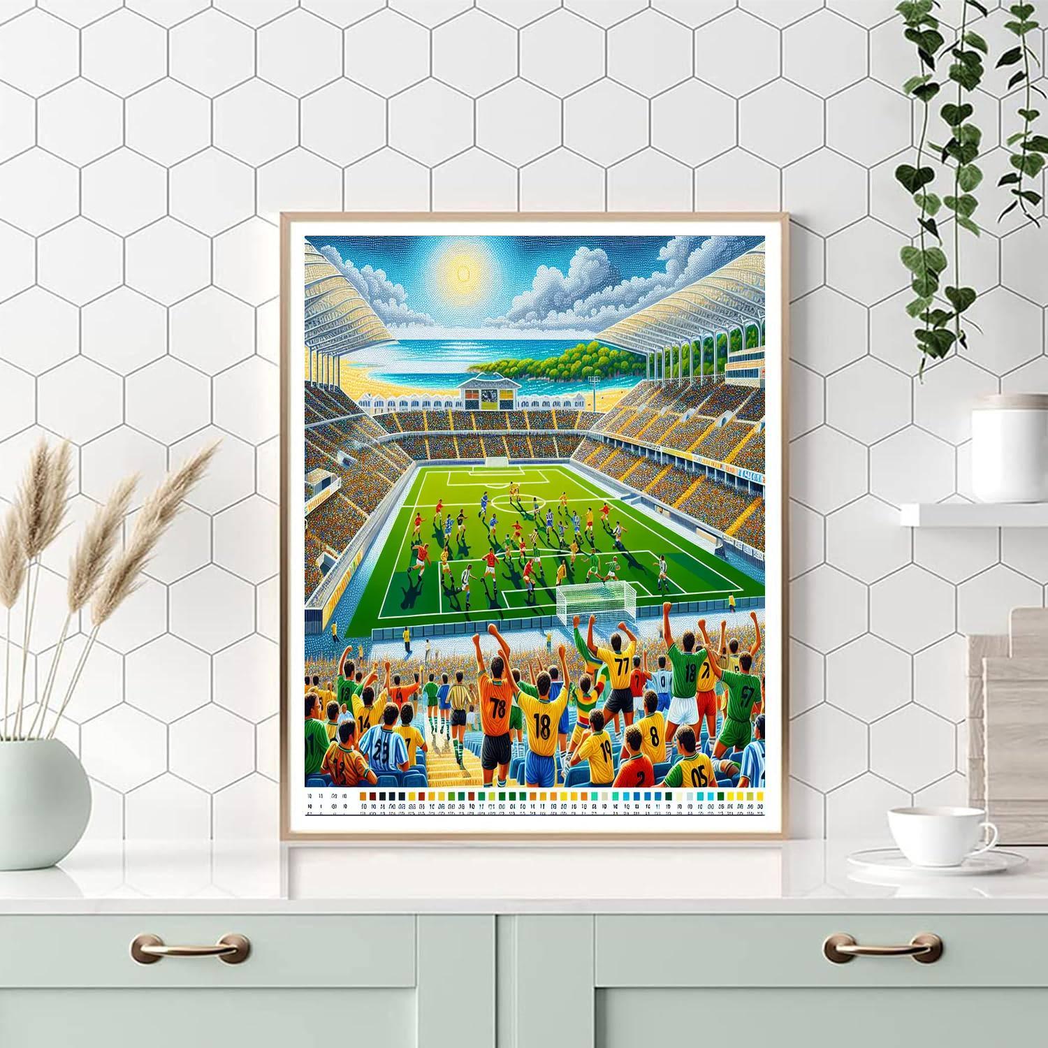 Algarve Cup - Portugal Painting By Numbers Kit