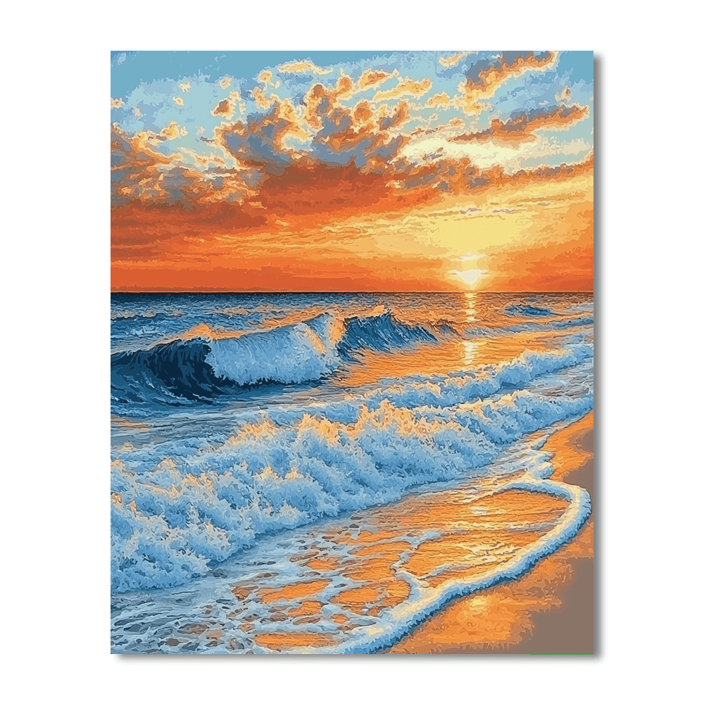 Claude Monet Inspired Seaside Dreams  Paint By Numbers