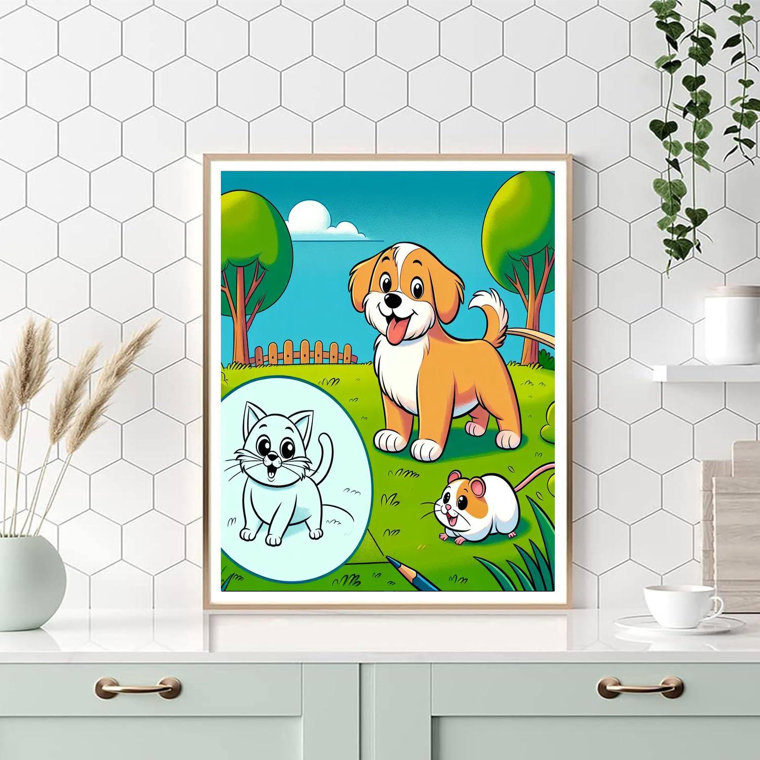 Pet Playland Adventure Paint By Color