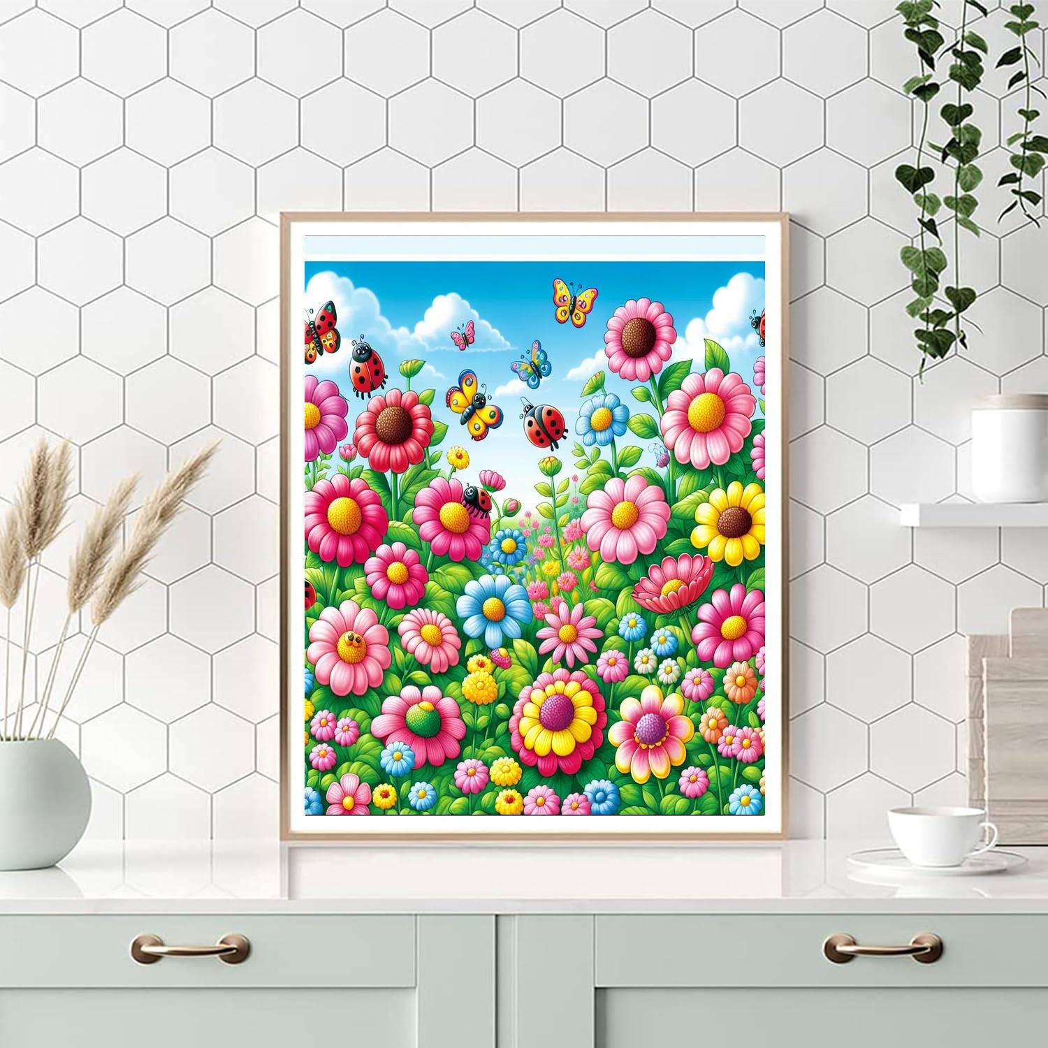 Sweet Garden Whimsy Paint By Numbers Kits