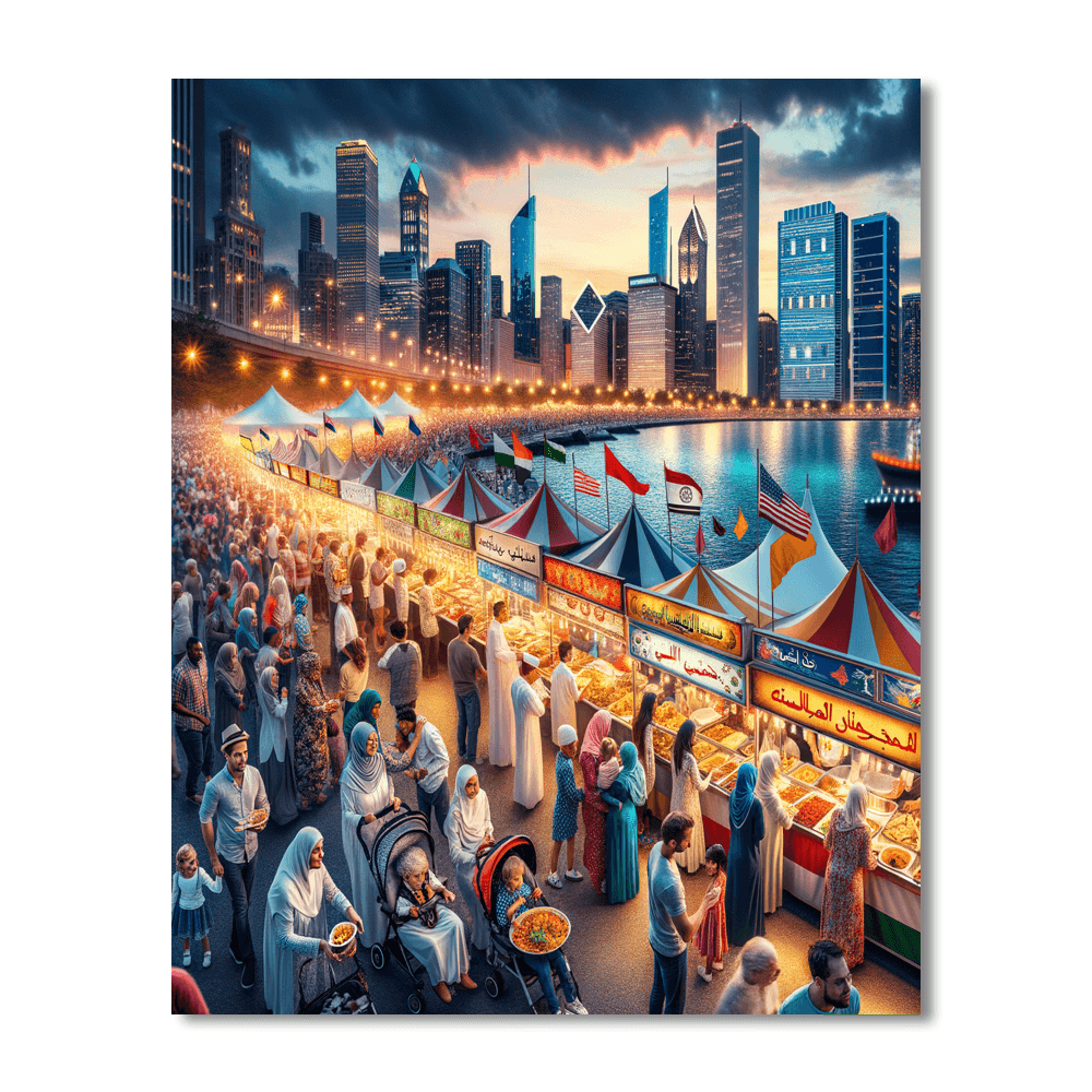 Harbourfest Paint By Number