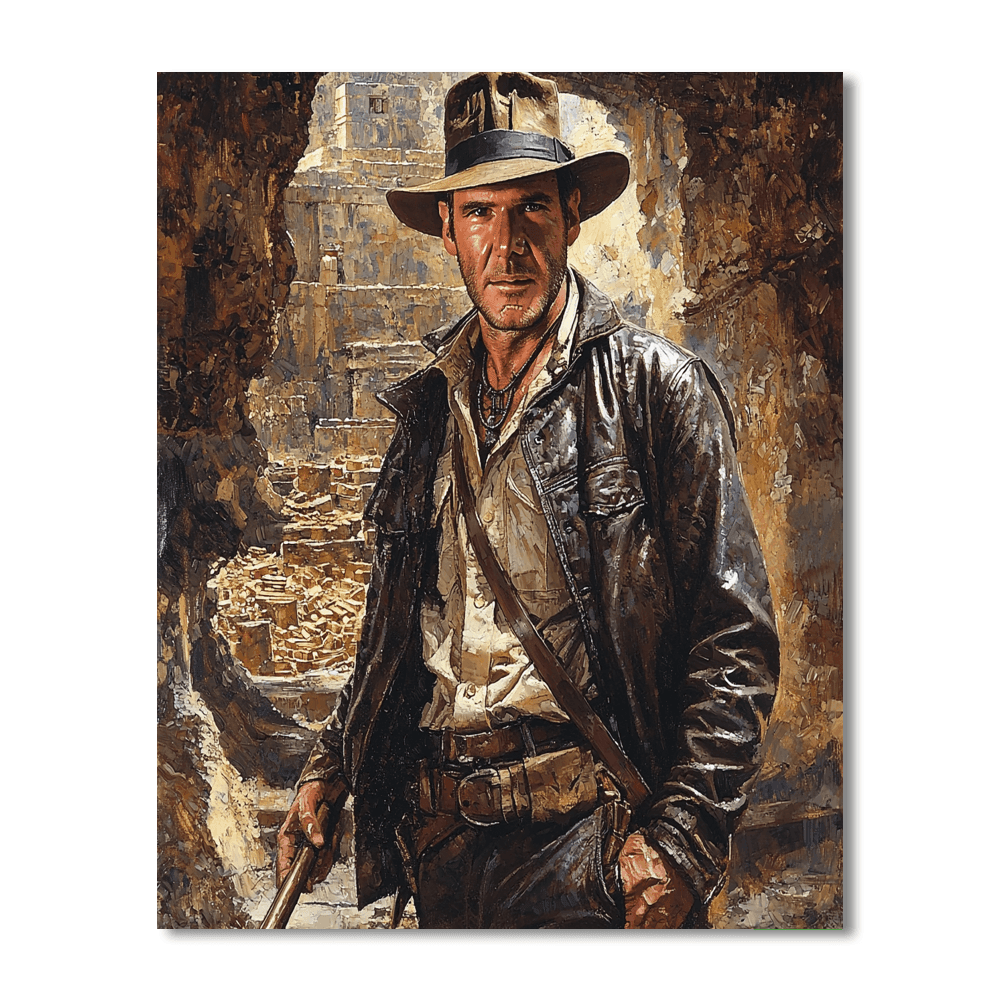 Harrison Ford: The Unyielding Adventurer Of Cinema Paint By Number