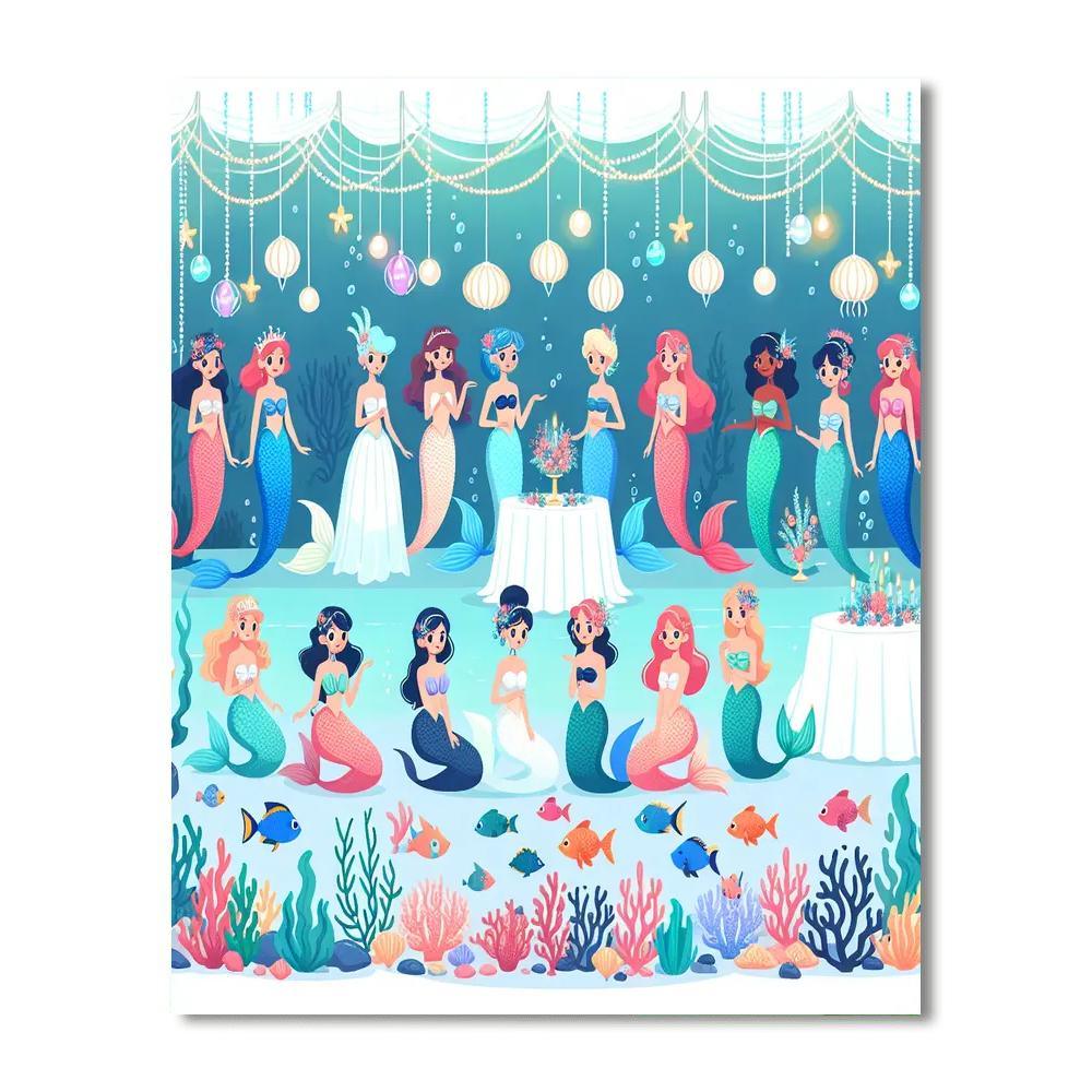 Underwater Kingdom Gala Paint By Numbers