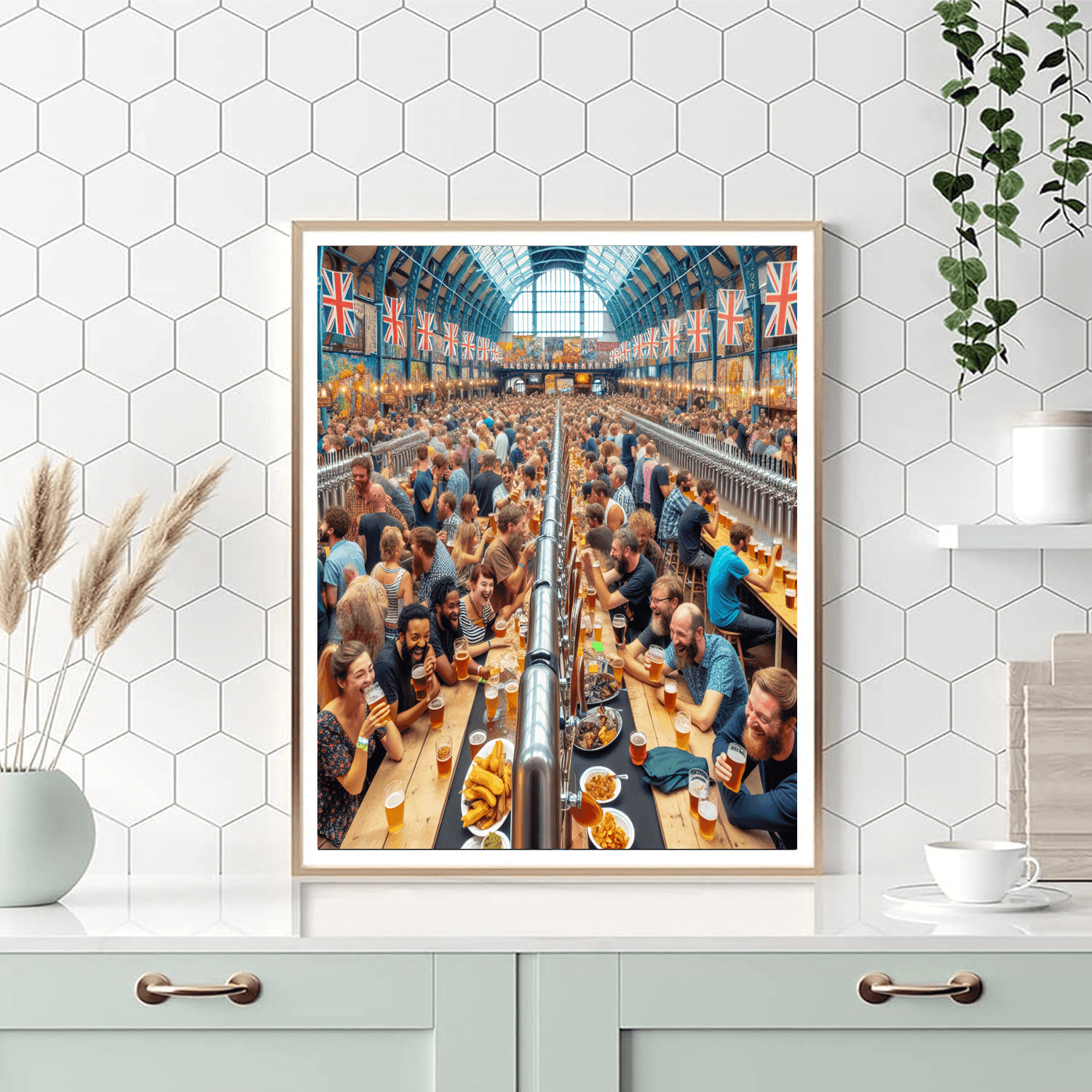 The Great British Beer Festival - England Paint By Number