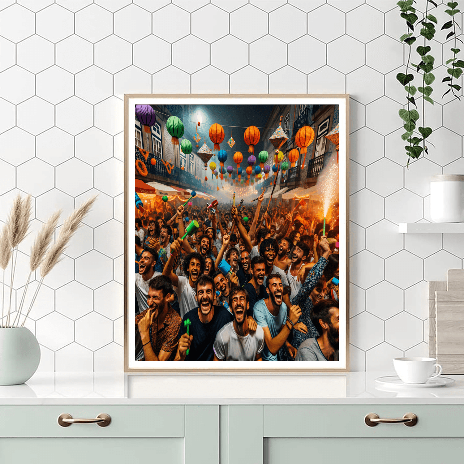 Festa De São João Numbered Painting Kits