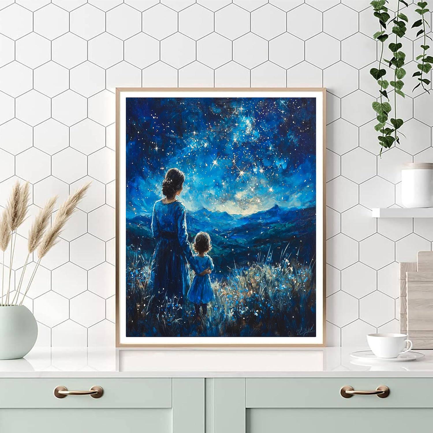 Guiding Stars Of Night Paint By Number