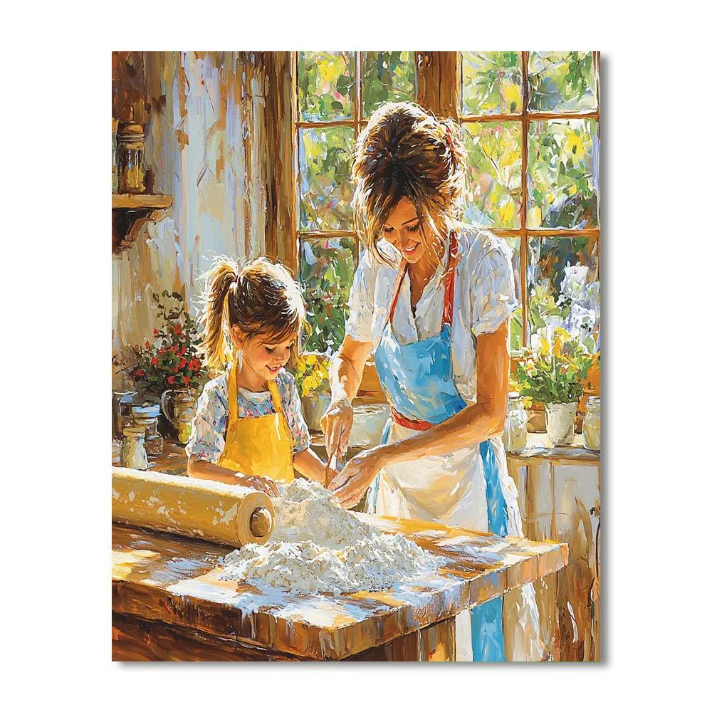 Mom's Culinary Lessons Paint By Numbers