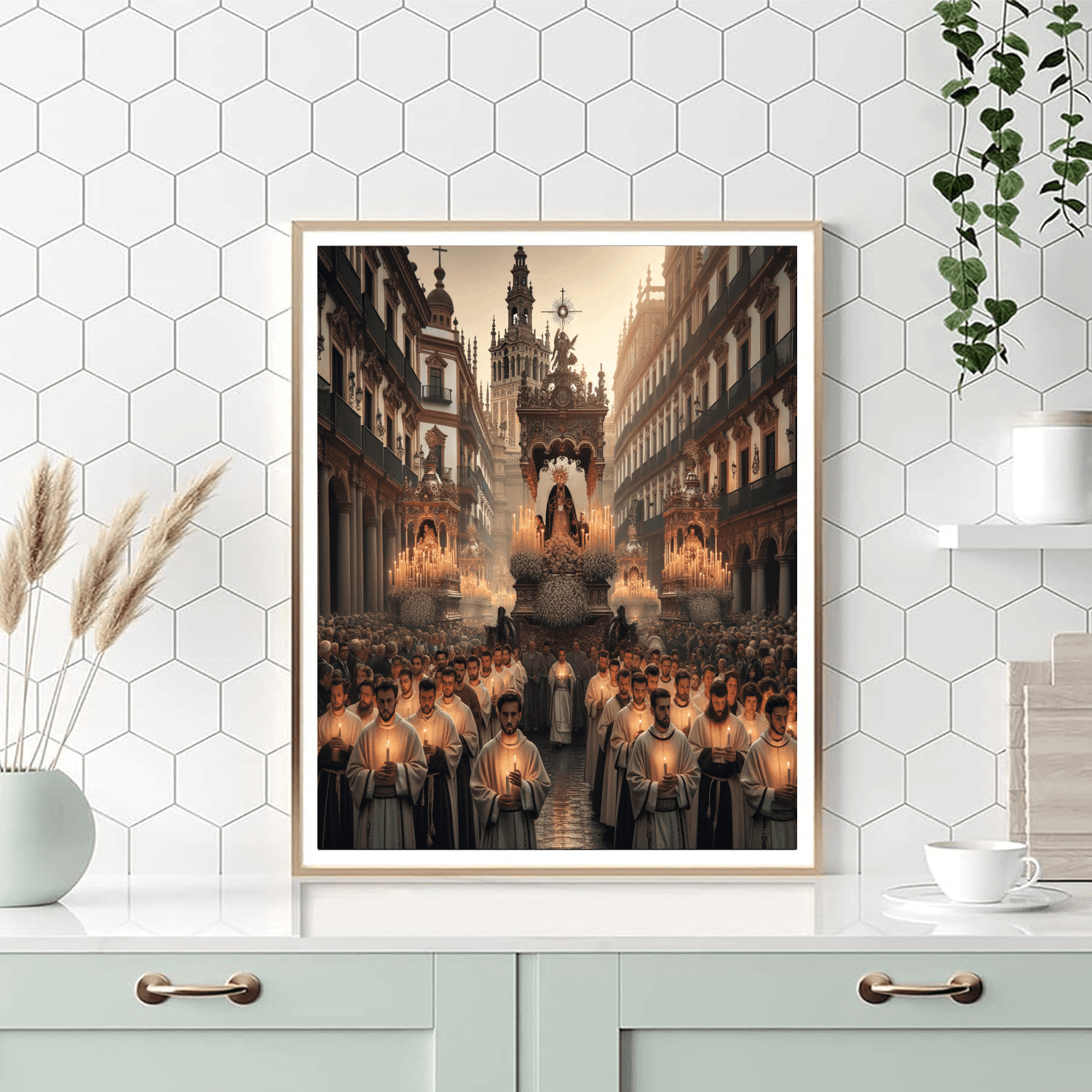 Semana Santa - Seville - Spain Painting Number Kit