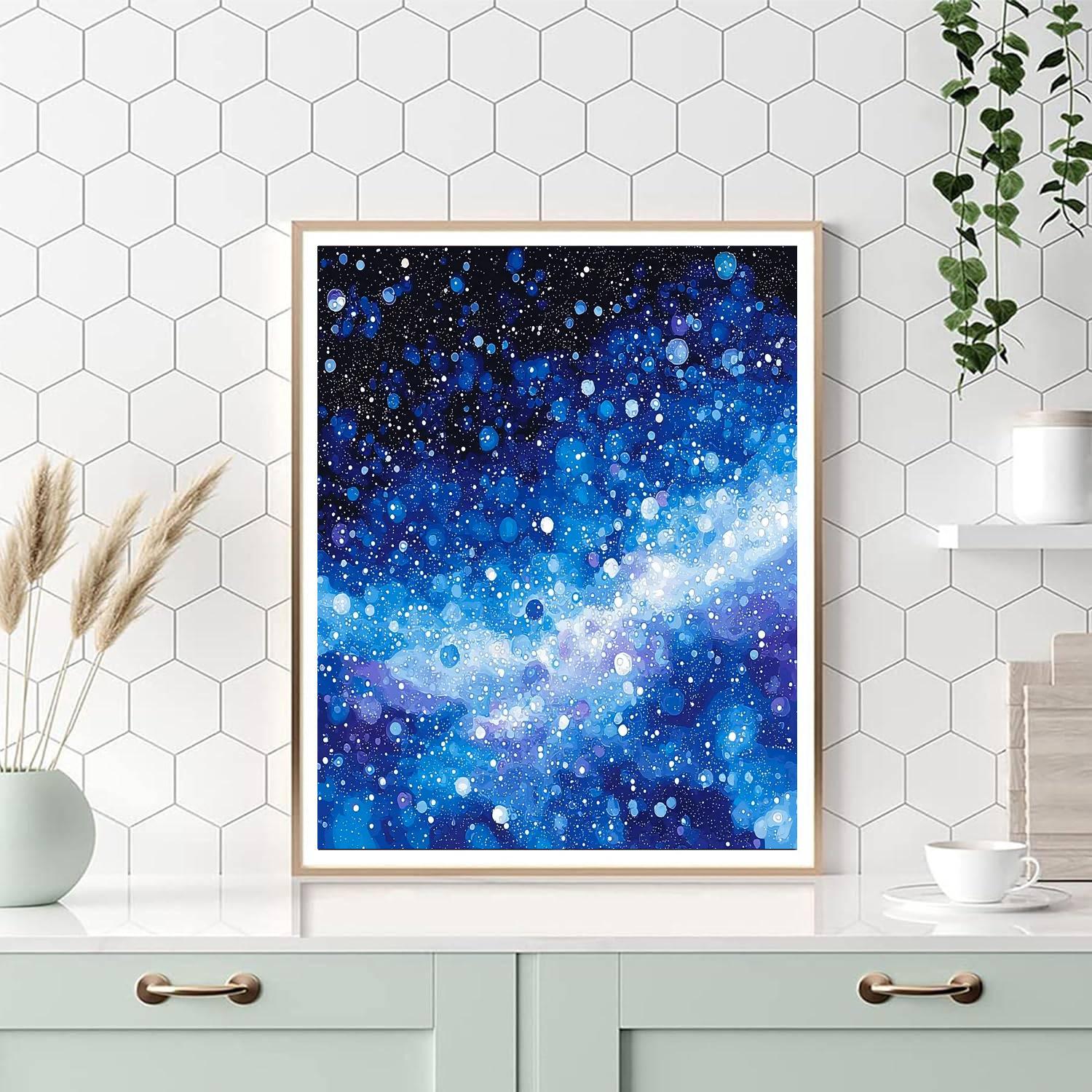 Georges Seurat Inspired Serenity Of Stardust  Numbered Painting Kits