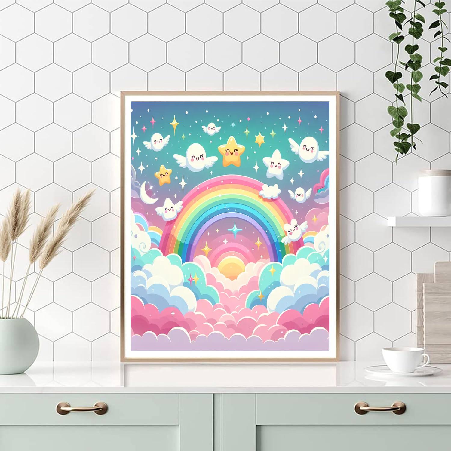 Magic In The Skies Number Painting