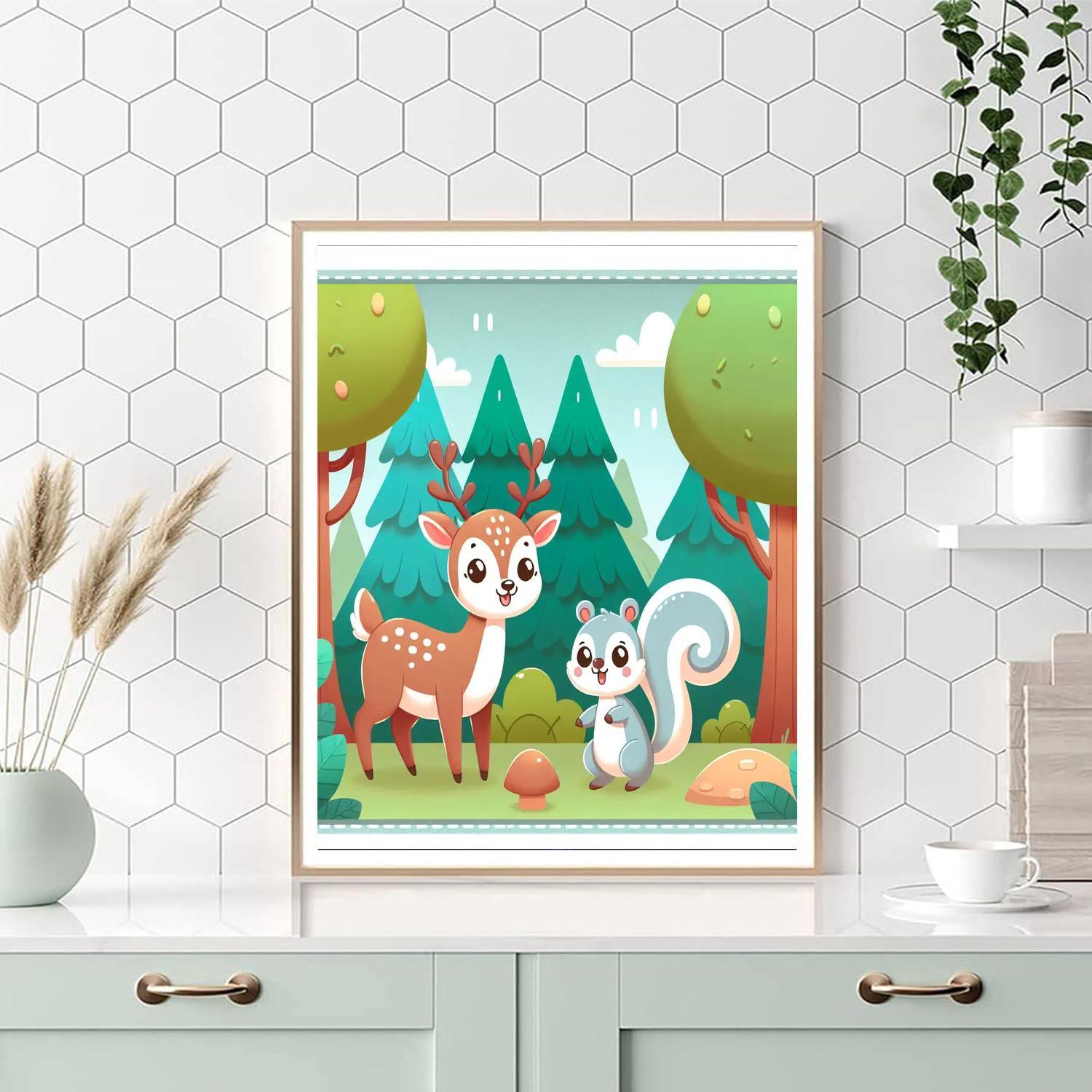 Forest Fantasy Quest Paint By Numbers Kits