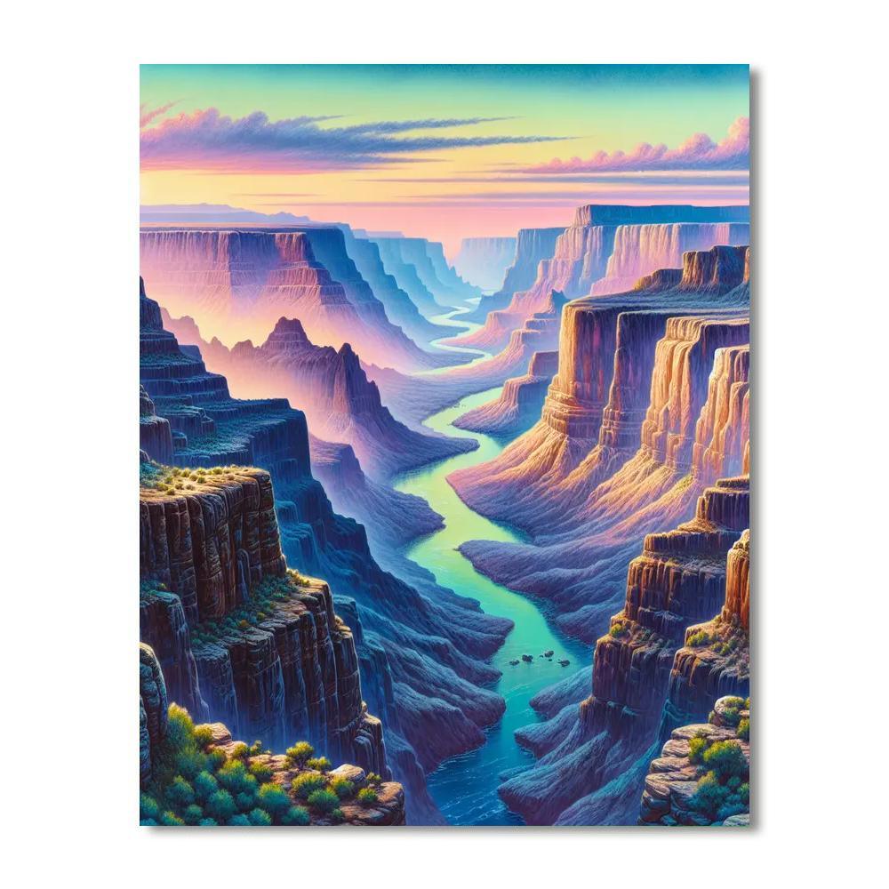 Canyon Wonders Numbered Painting Kits