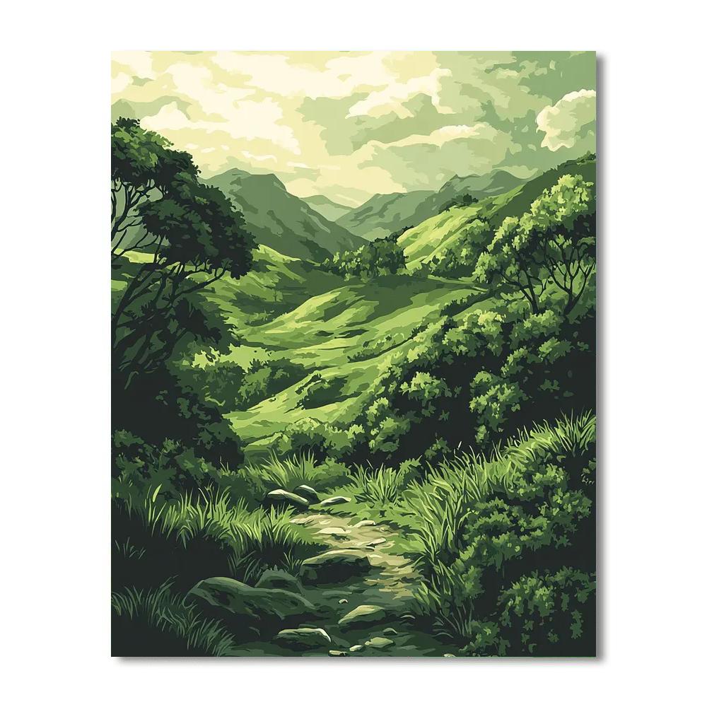 Leonardo Da Vinci Inspired Mysterious Shadows  Paint By Numbers Art