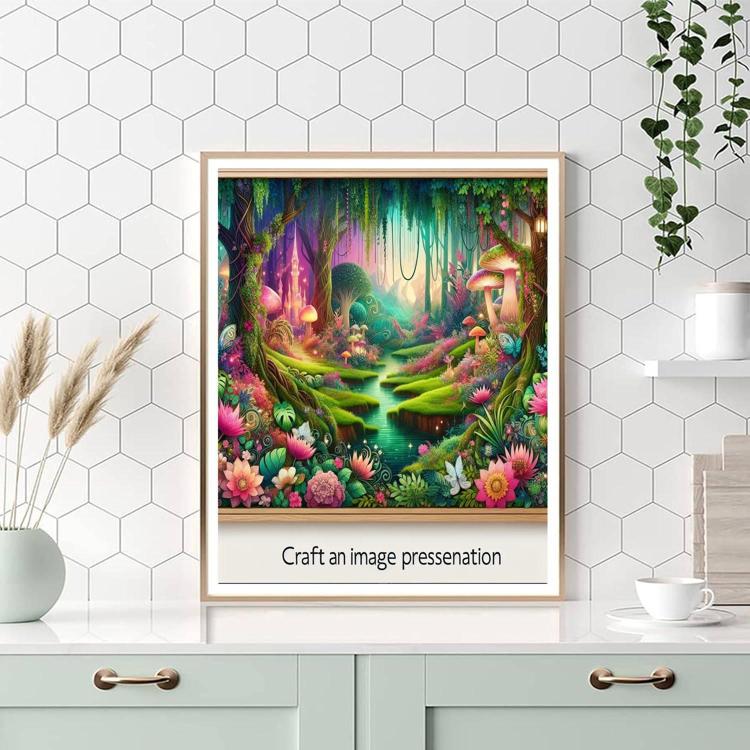 Enchanting Fairyland Oasis Paint By Numbers Kits