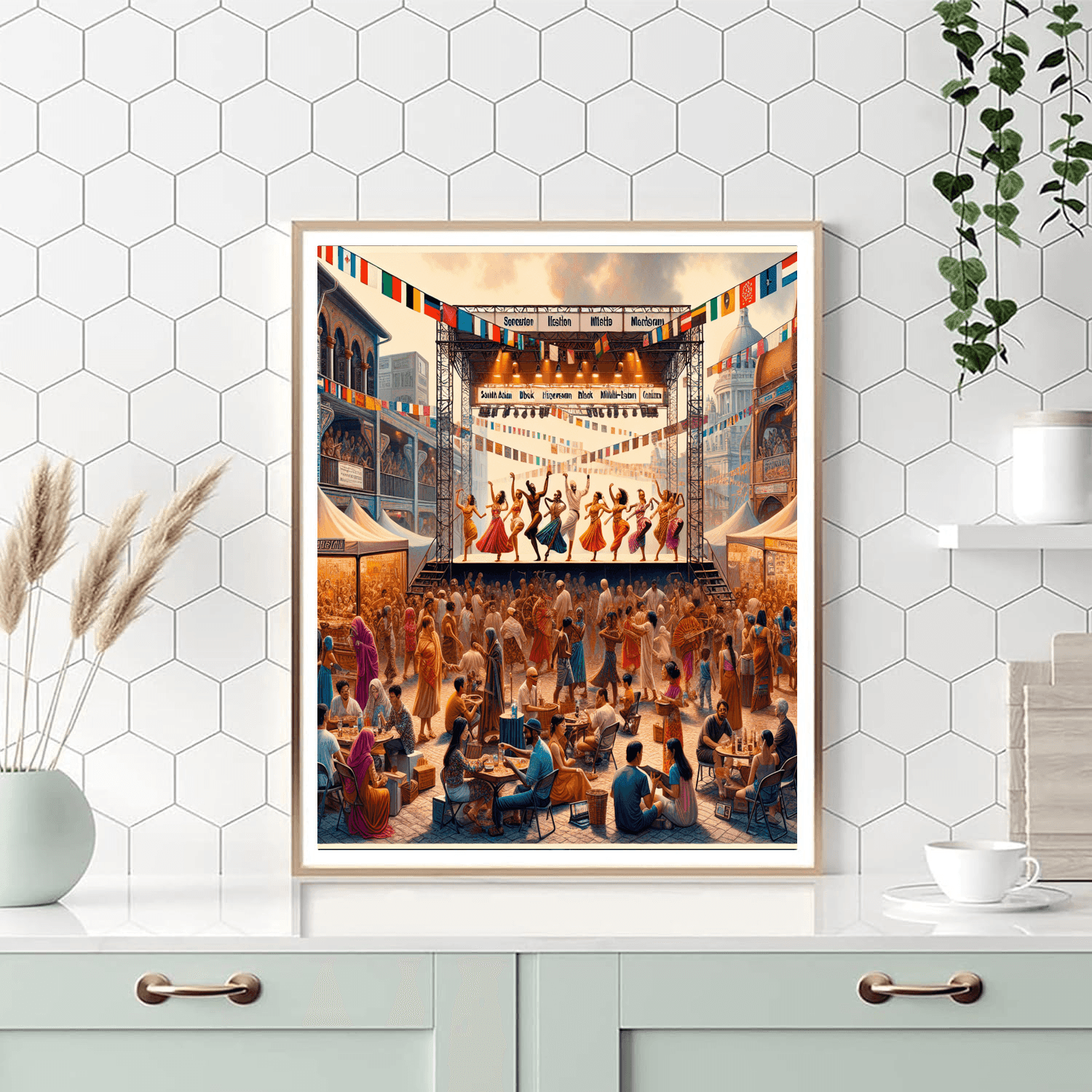 Singapore Arts Festival Paint By Numbers Art