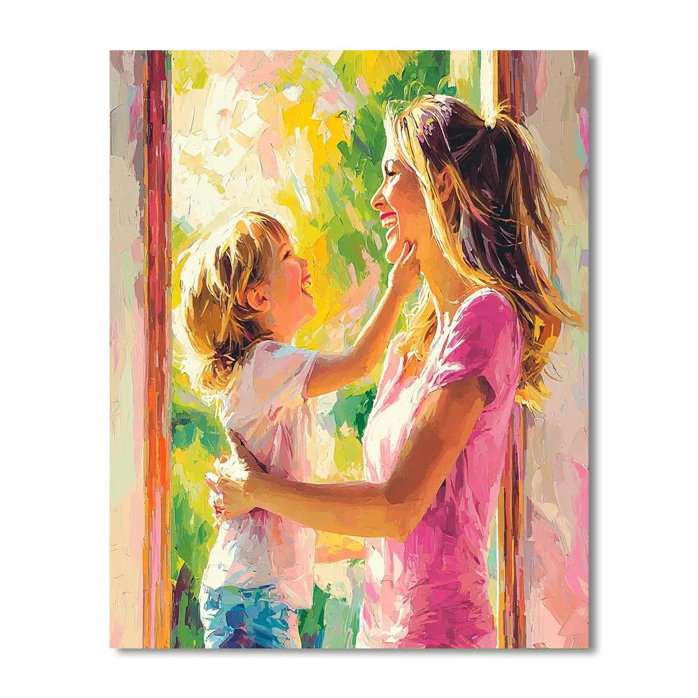 Silly Faces Paint By Number