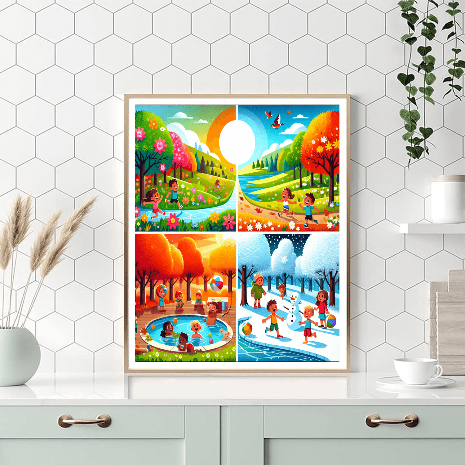 Magical Seasons Adventure Paint By Color