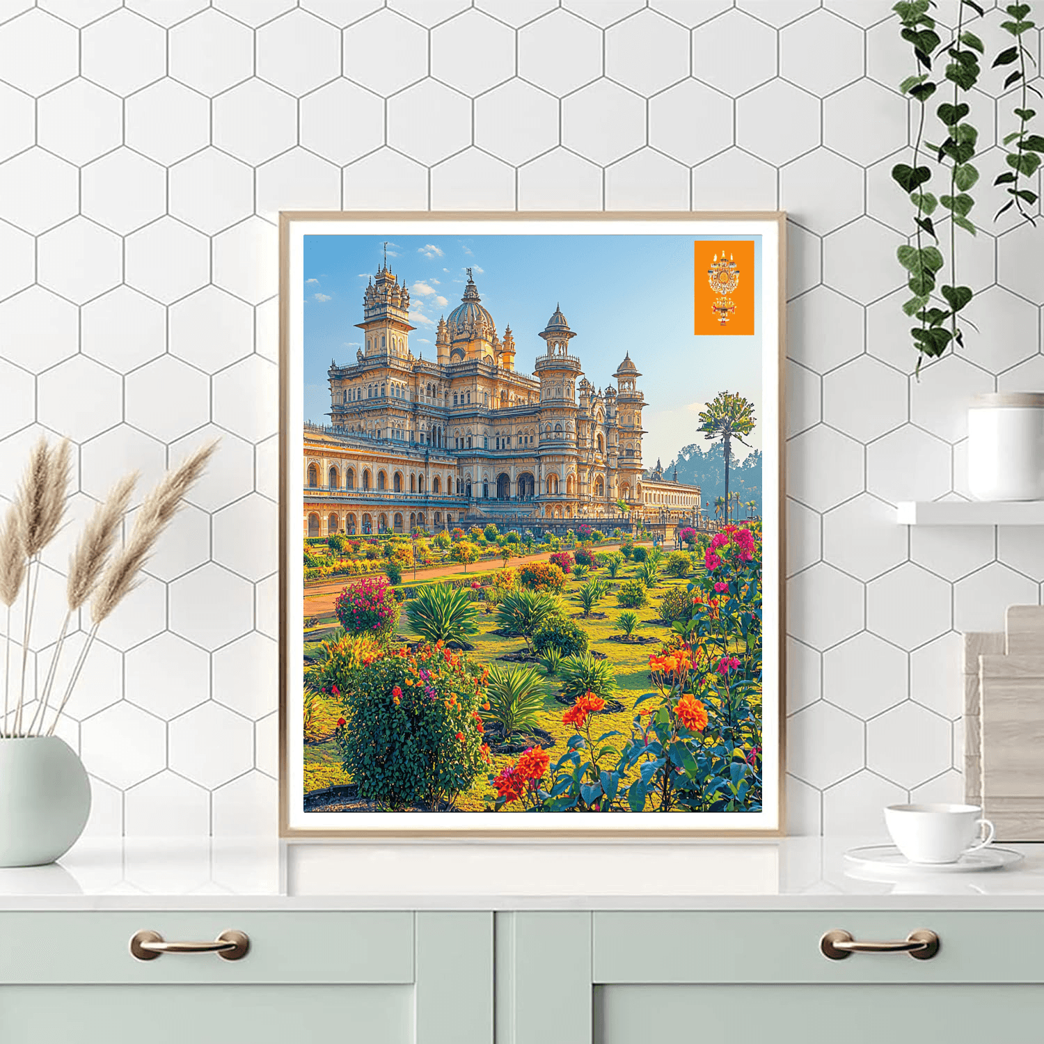 Mysore Palace DIY Paint By Numbers