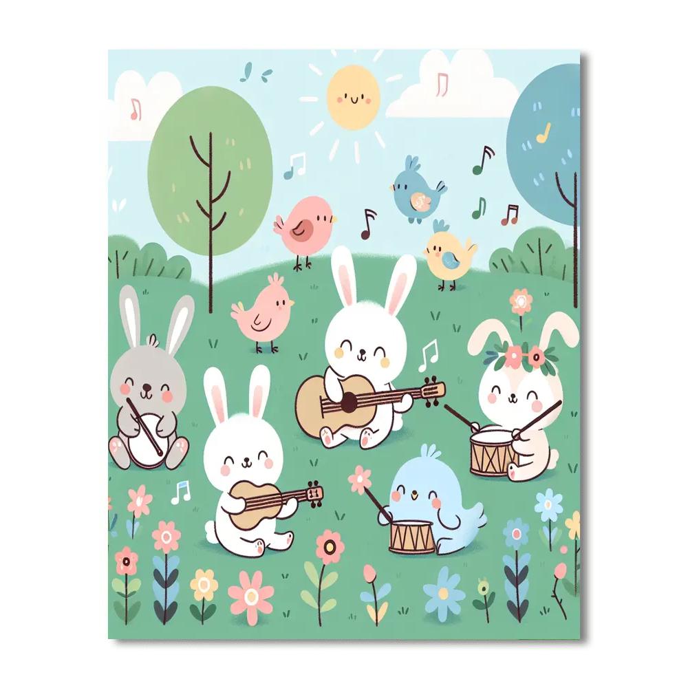 Melody Meadow Number Painting