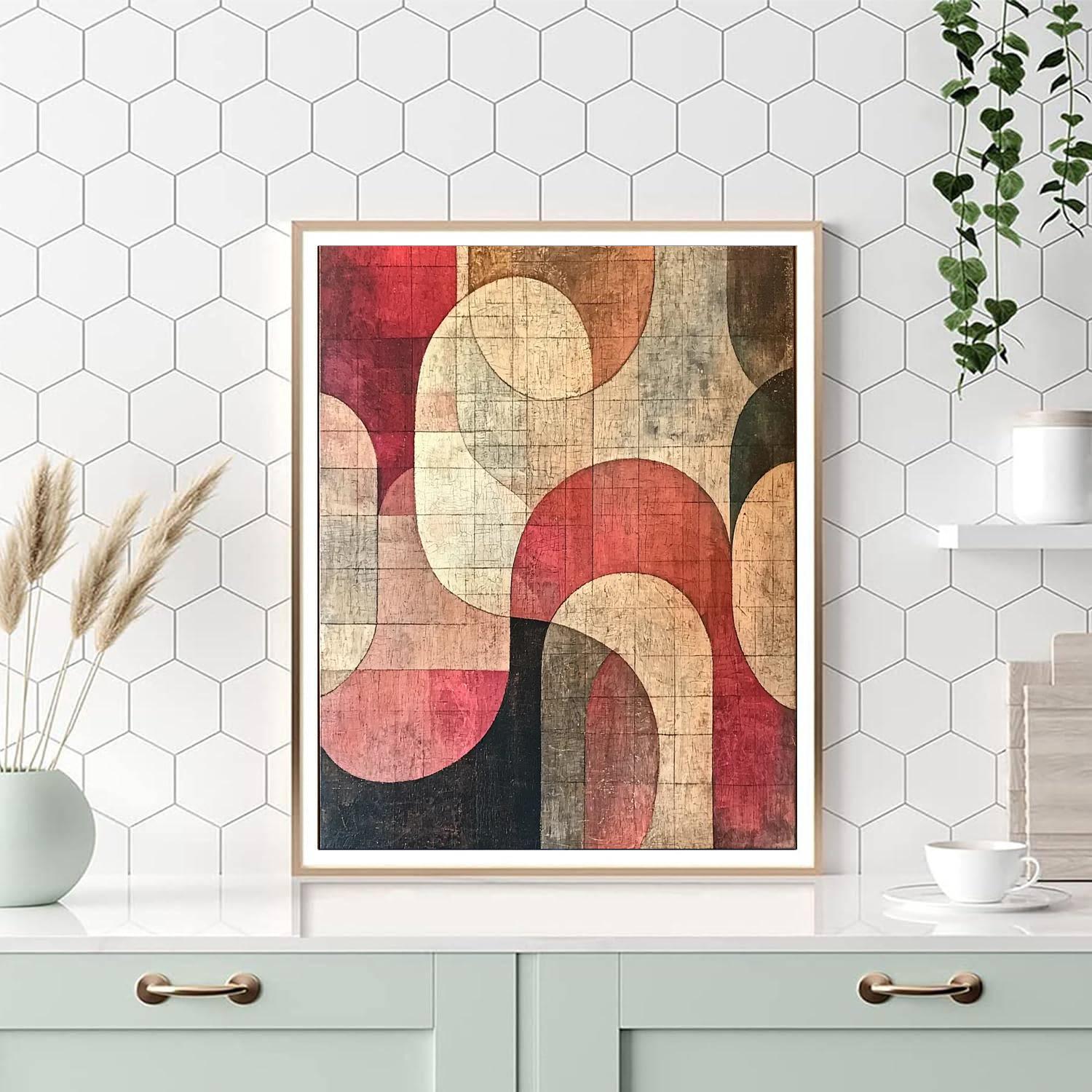 Paul Klee Inspired Symphony Of Subtlety  Paint By Numbers Art