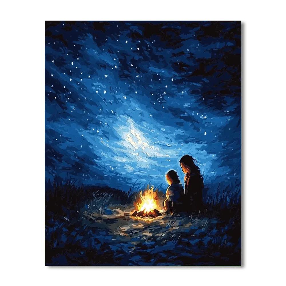 Under A Starlit Sky Paint By Numbers Kits