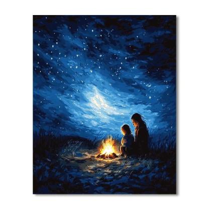 Under A Starlit Sky Paint By Numbers Kits