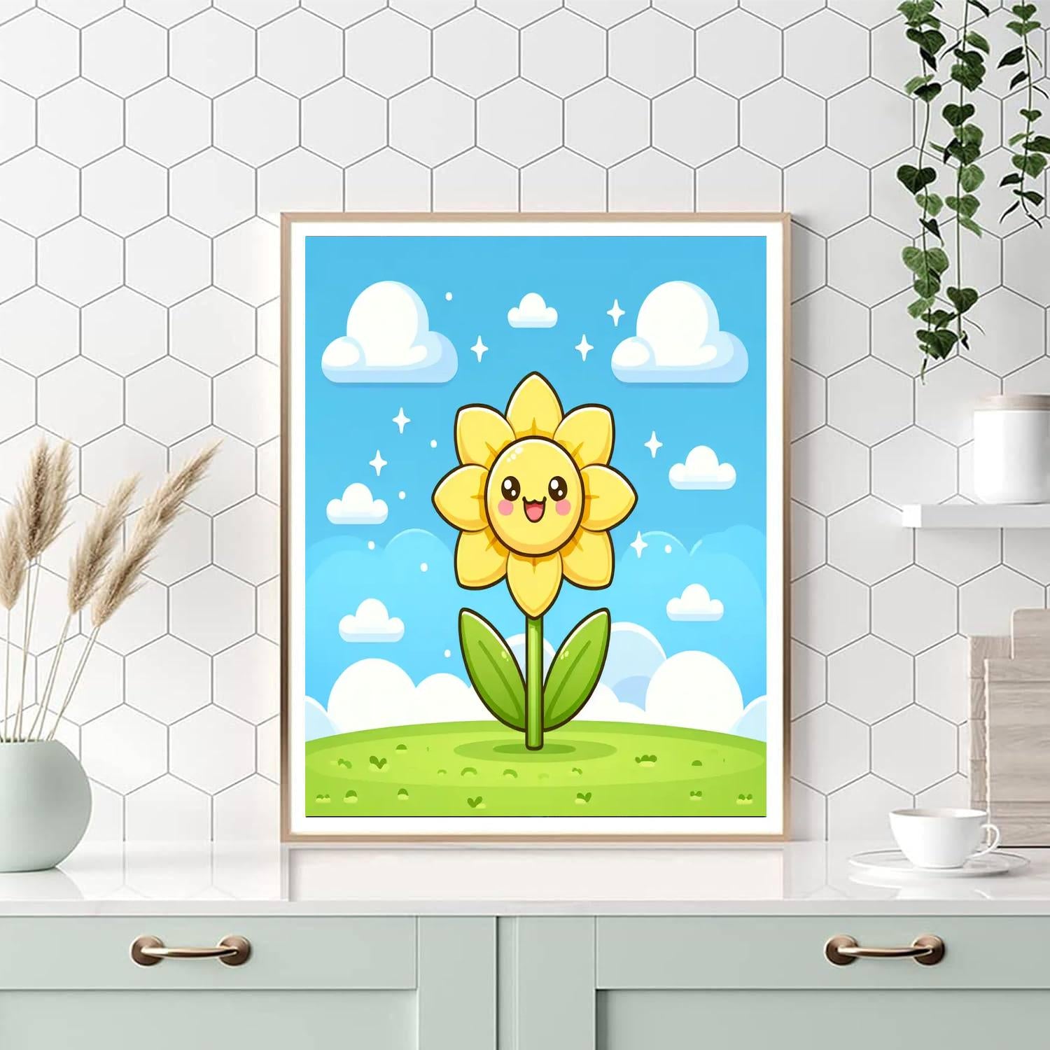 Sunny Daffodil Paint By Color
