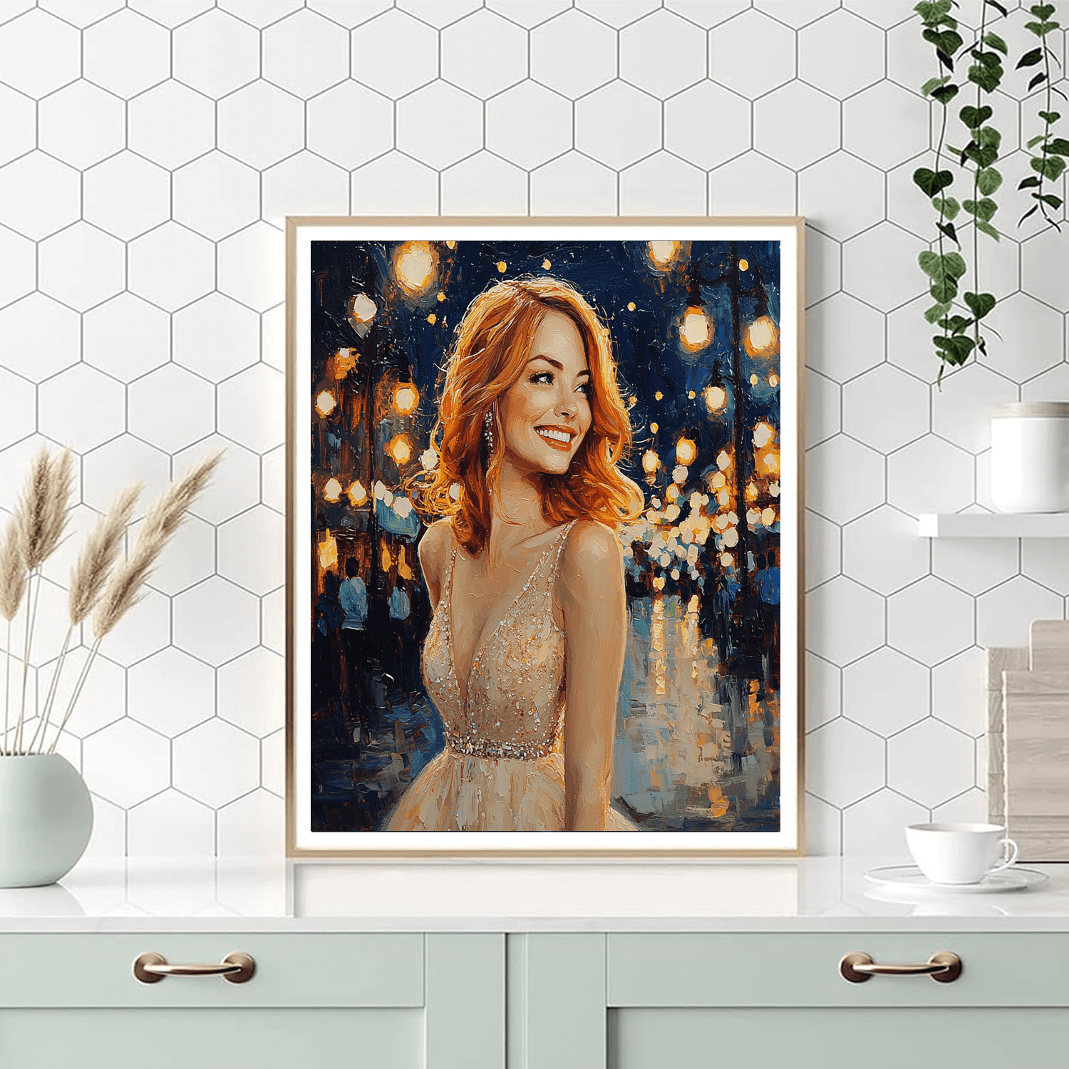 Emma Stone: A Stardust Journey Through La La Land Paint By Numbers Kits