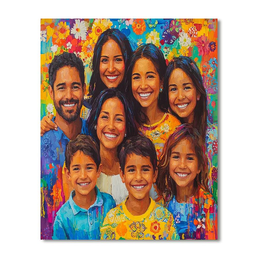 Mothers Of All Colors Paint By Number