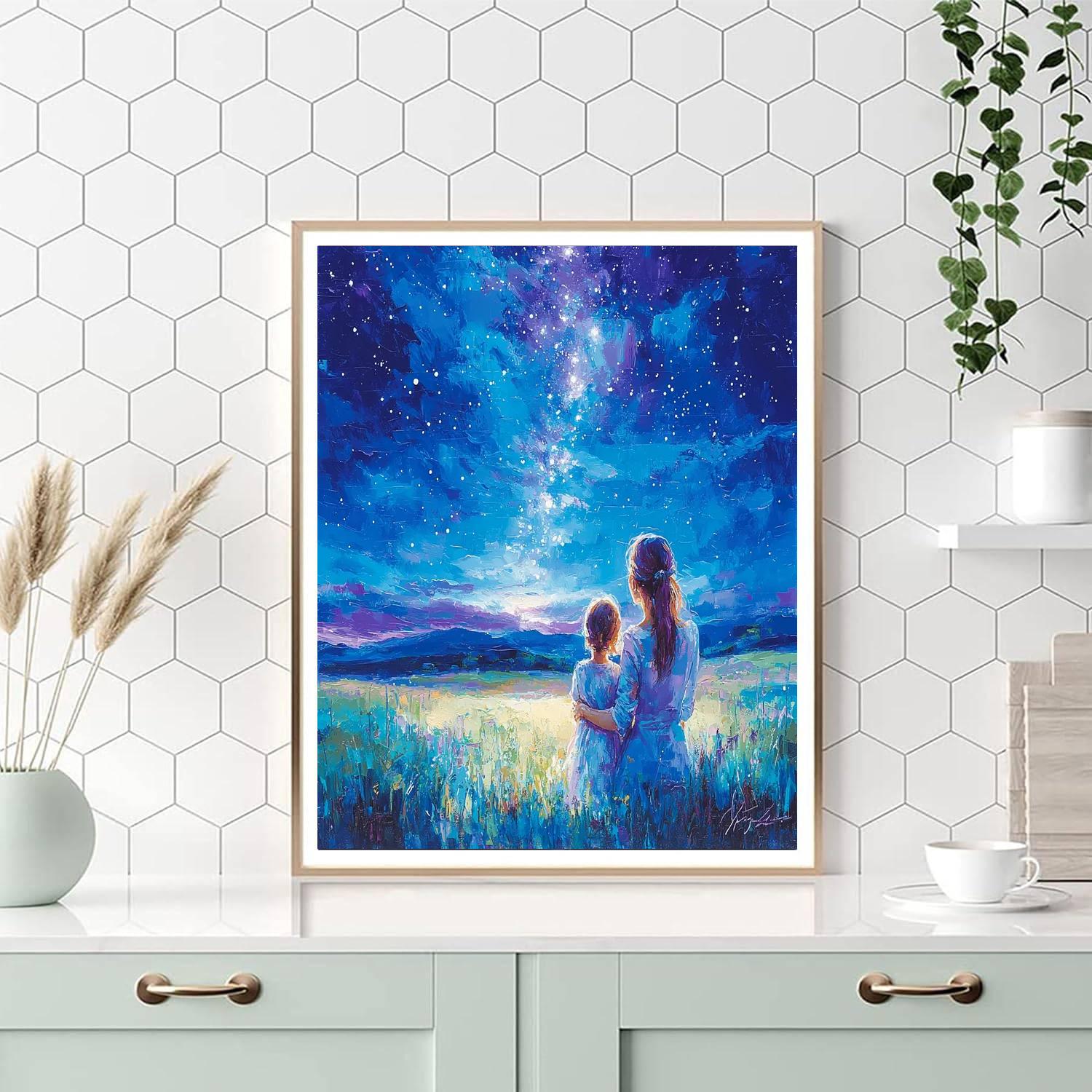 Together In The Stars Painting Number Kit