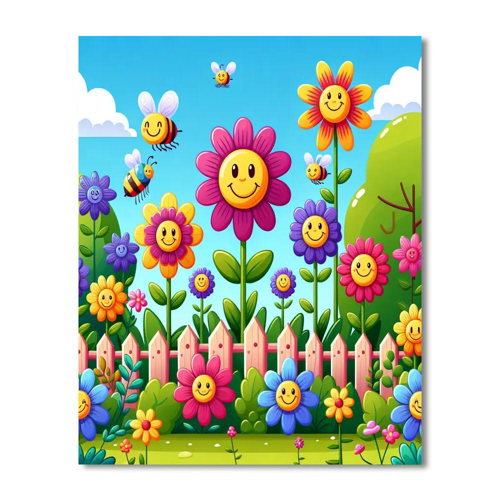 Garden Giggles Paint By Numbers Kits