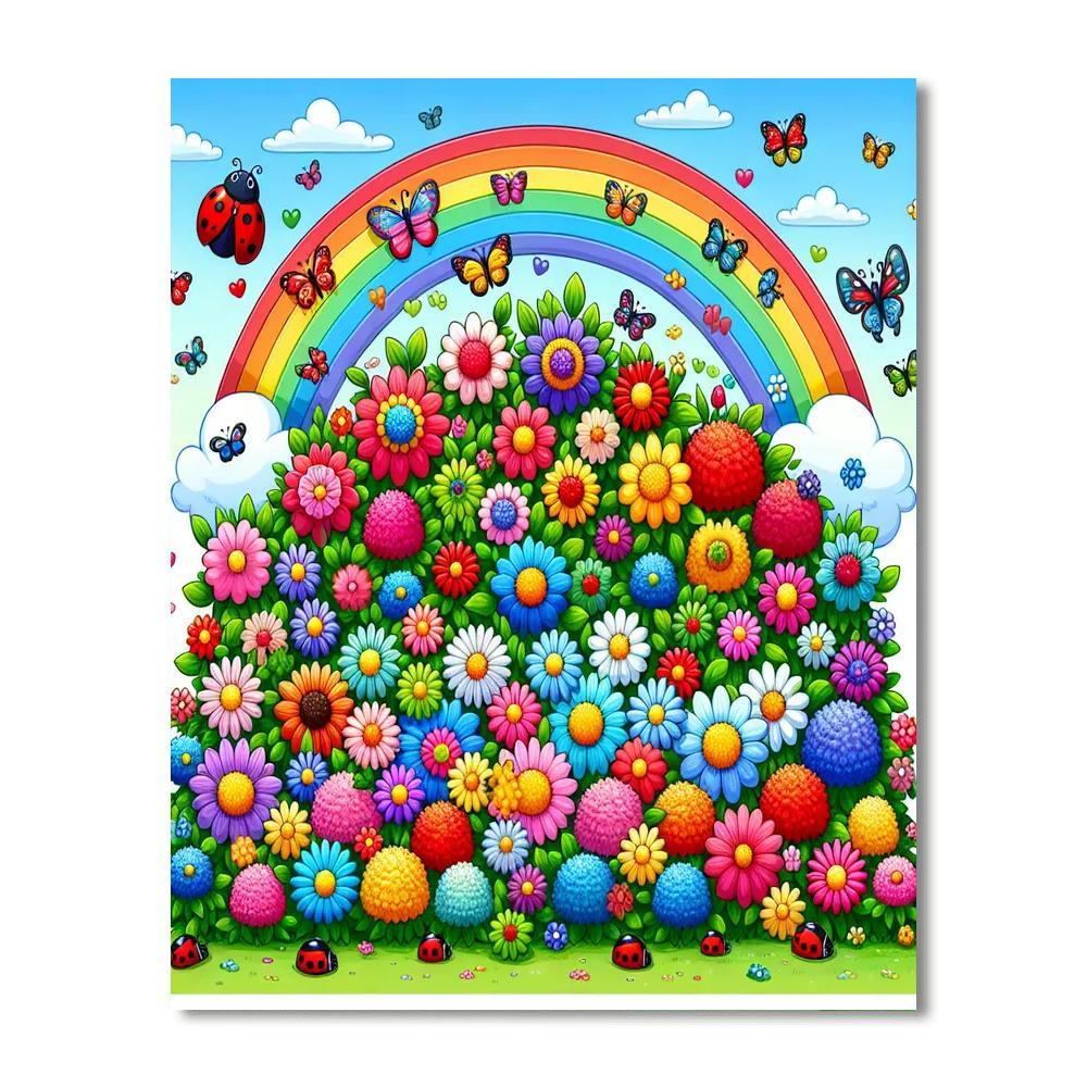 My Dream Garden Painting By Numbers Kit