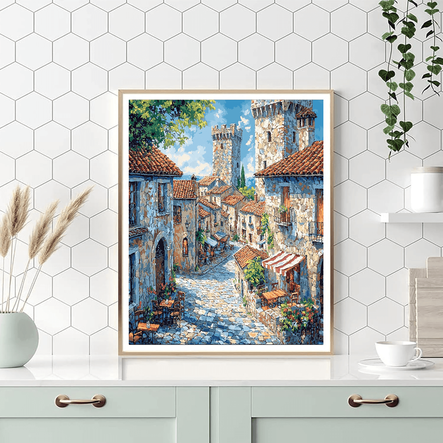 Old Town - Tallinn Numbered Painting Kits