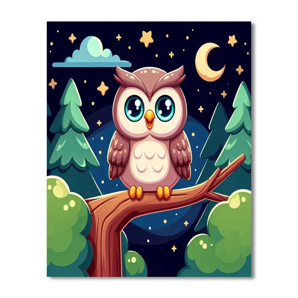 Starlit Night Safari Paint By Numbers Kits