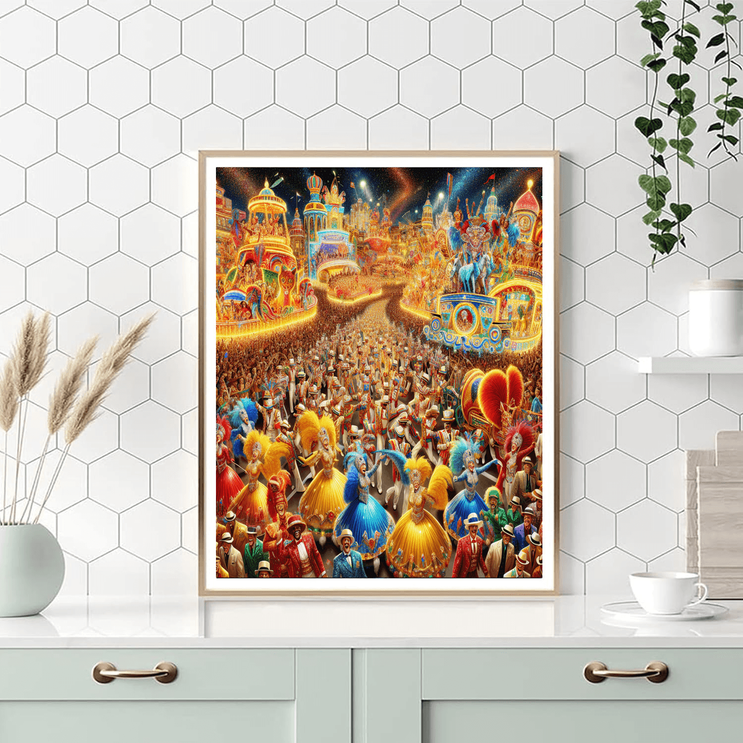 Cultural Festival Parade Paint By Numbers Kits