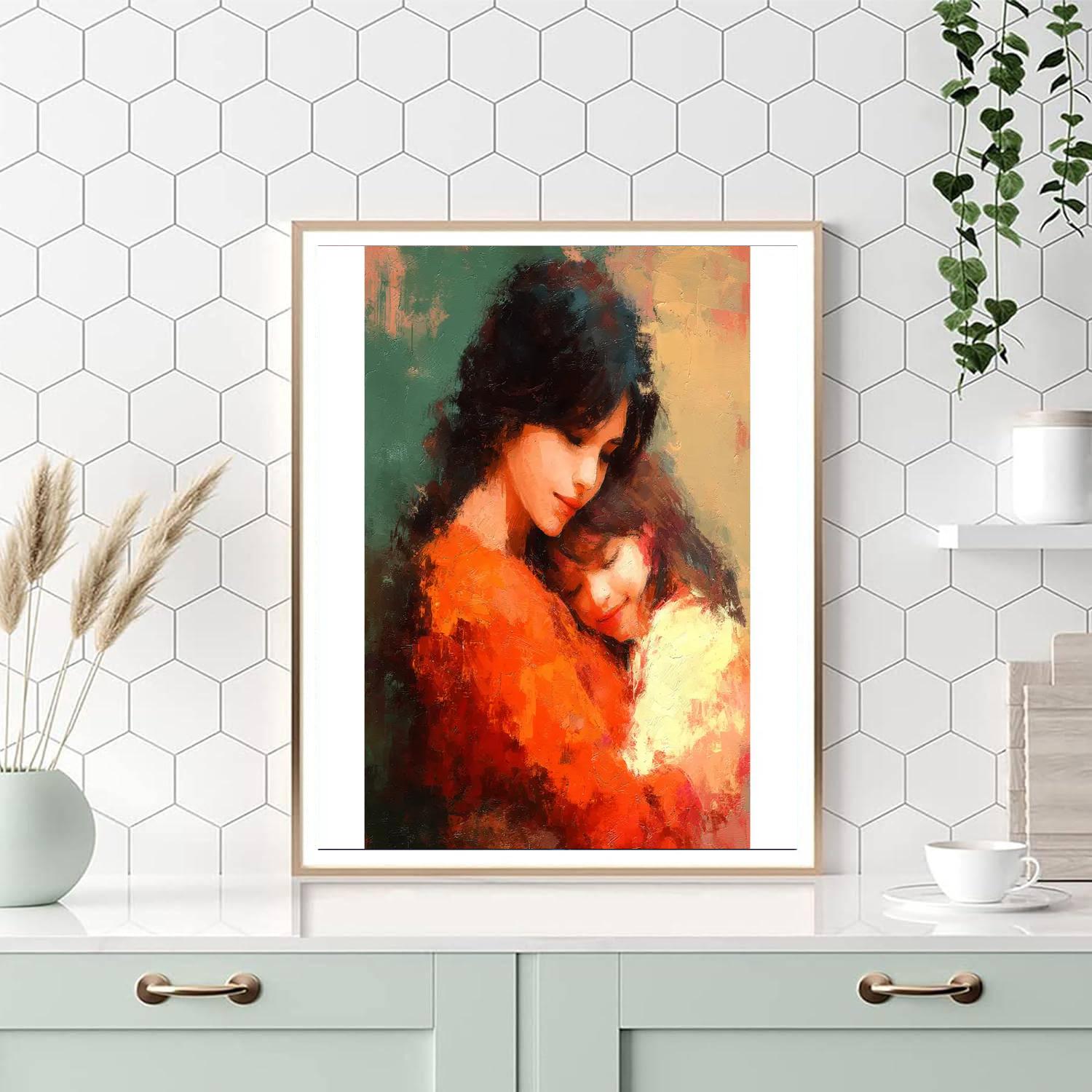A Warm Hug From Mom Paint By Numbers Kits