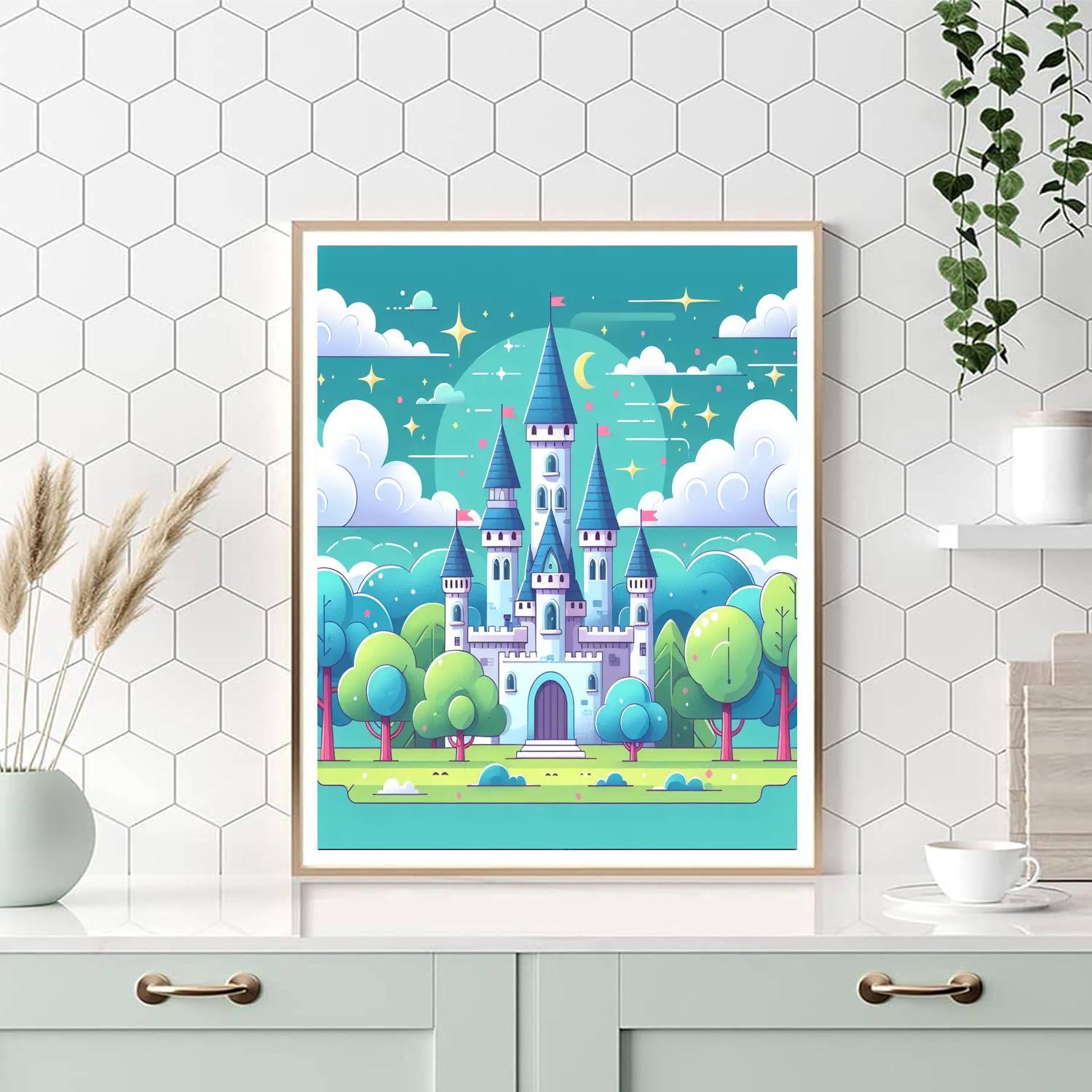 Fairytale Kingdom Of Dreams Numbered Painting Kits