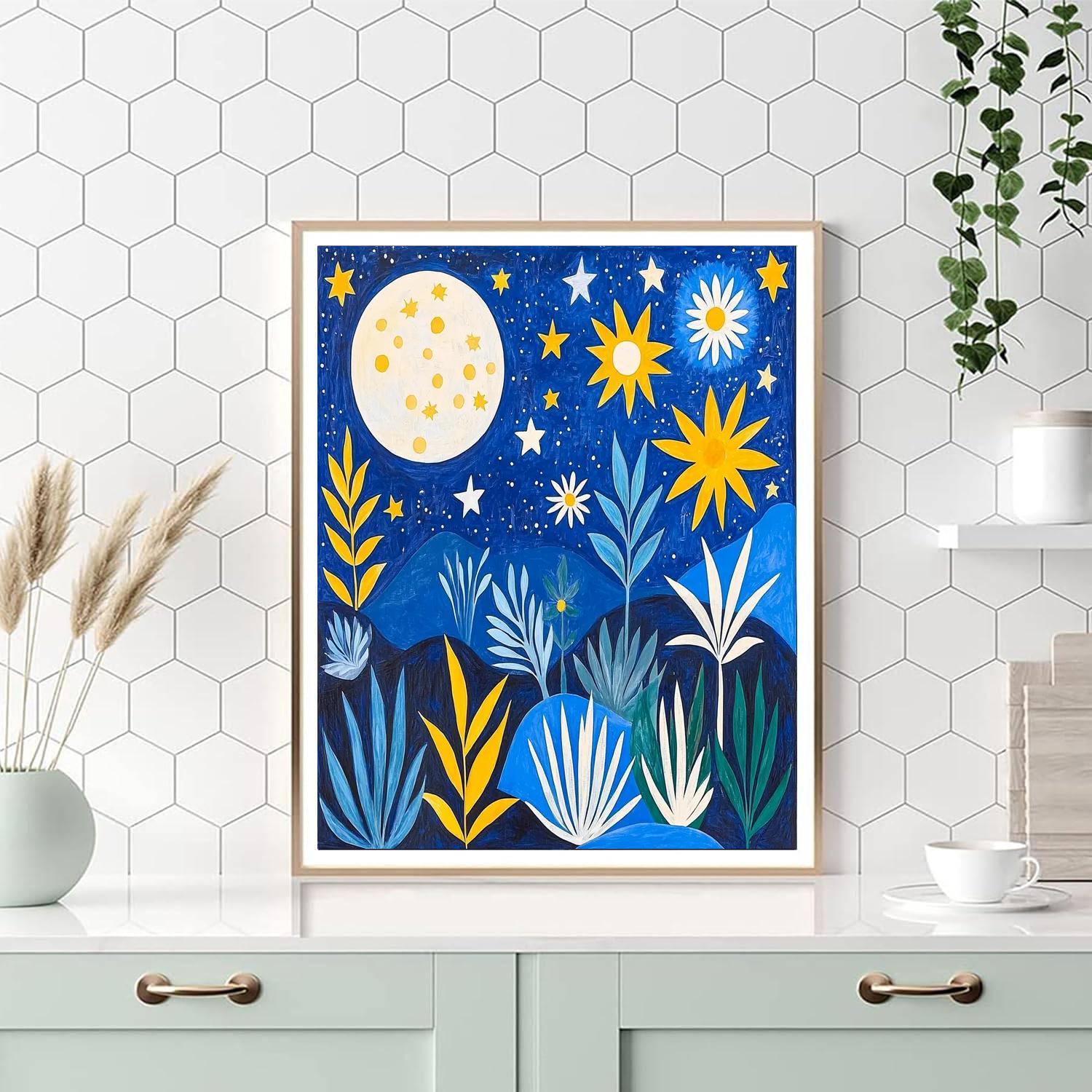 Henri Matisse Inspired Lunar Dance  Paint By Number