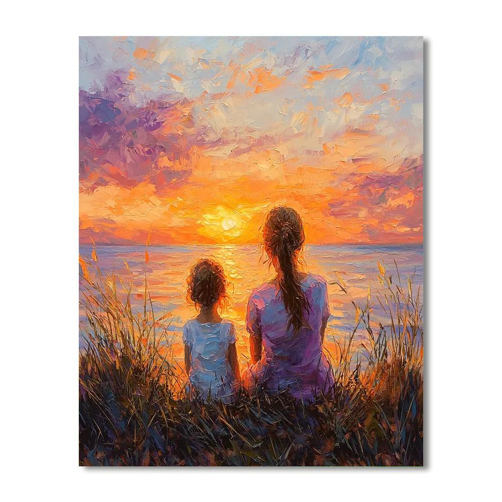 Quiet Moments Together Paint By Numbers Kits