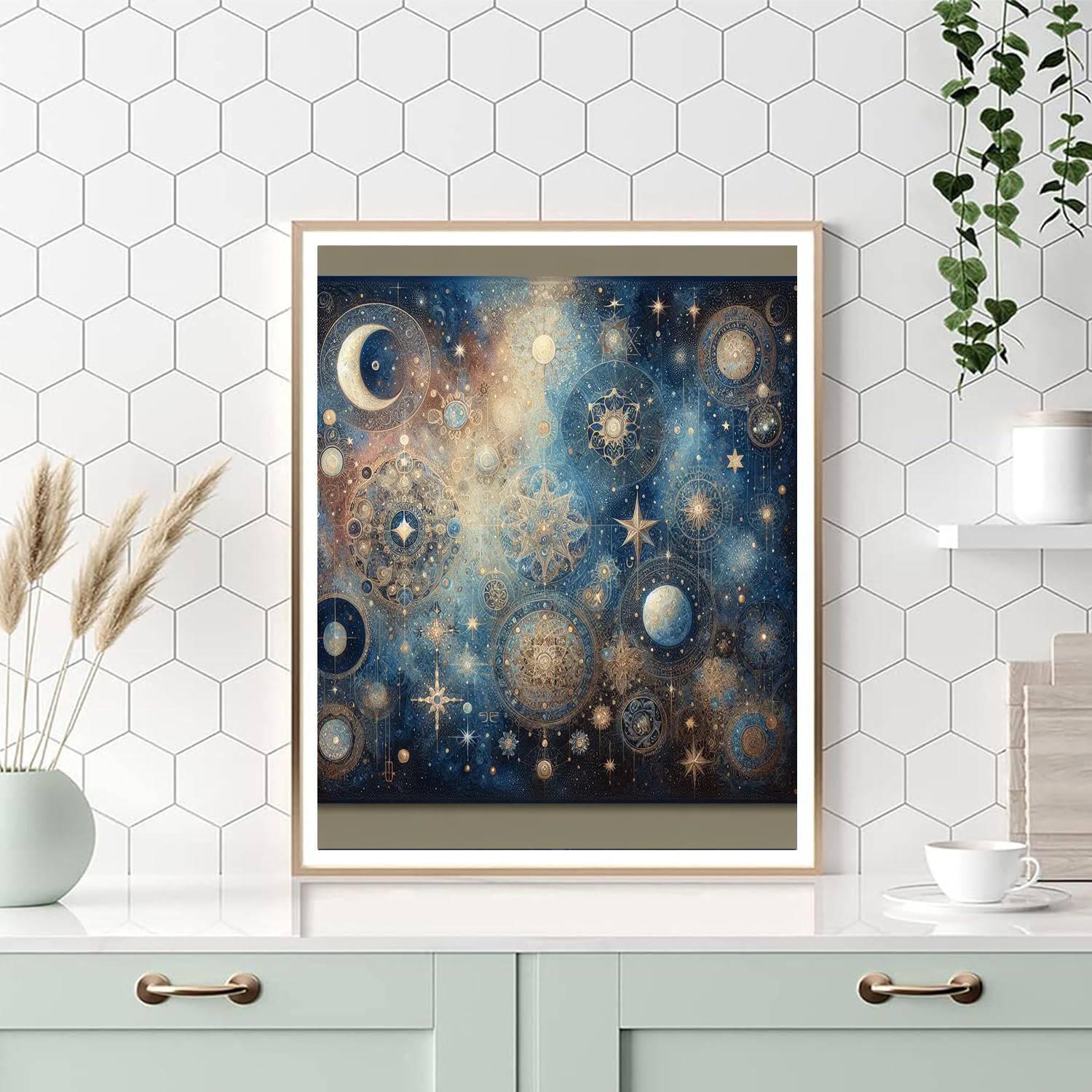 Celestial Dreams Tapestry Paint By Color