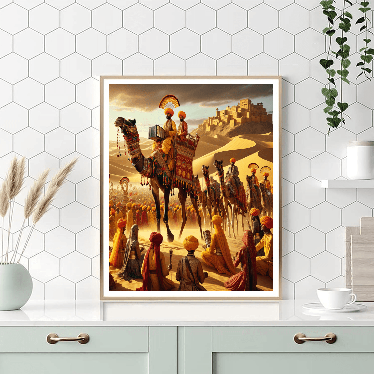 Jaisalmer Desert Festival - Rajasthan, India Paint By Number