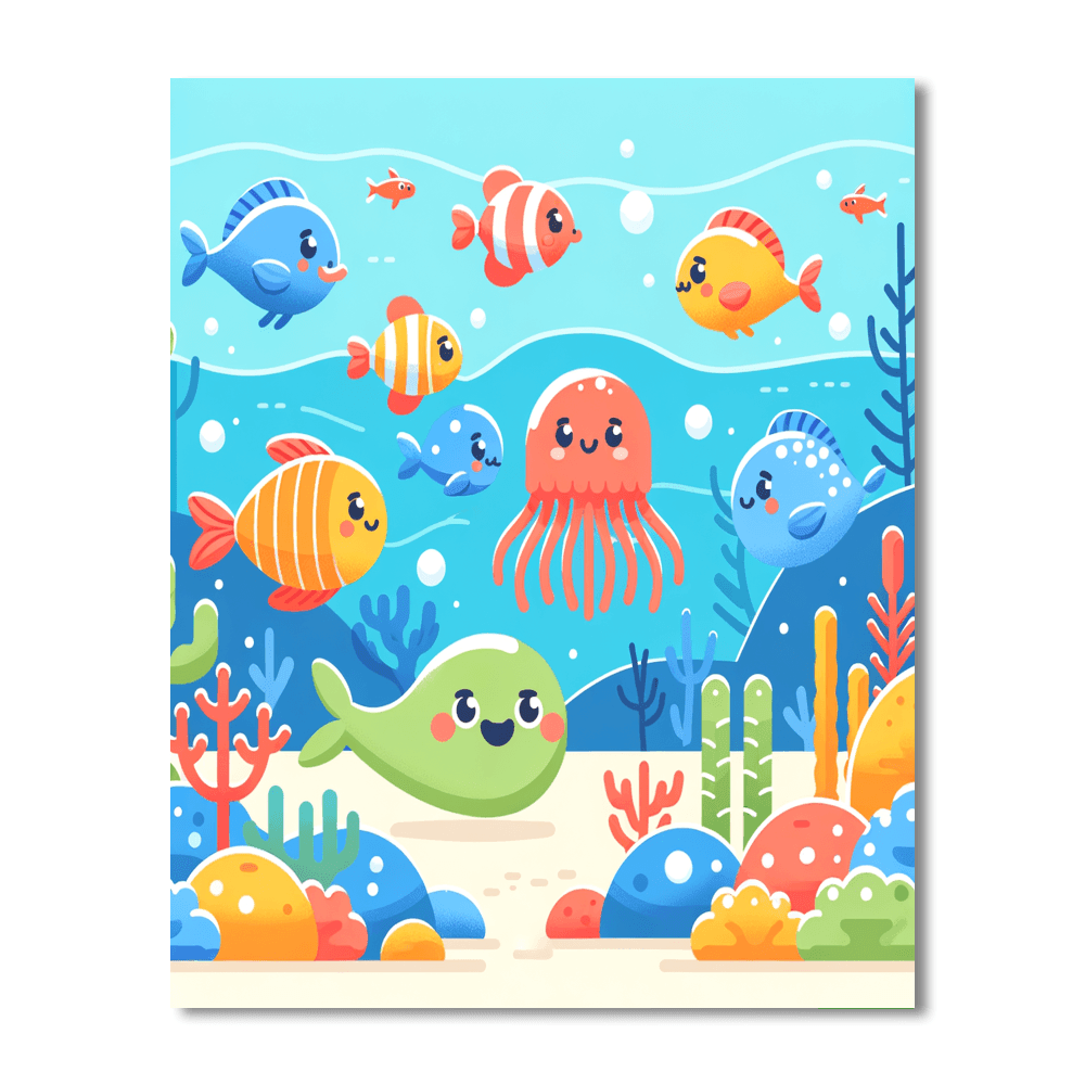 Ocean Adventure Exploration Paint By Number